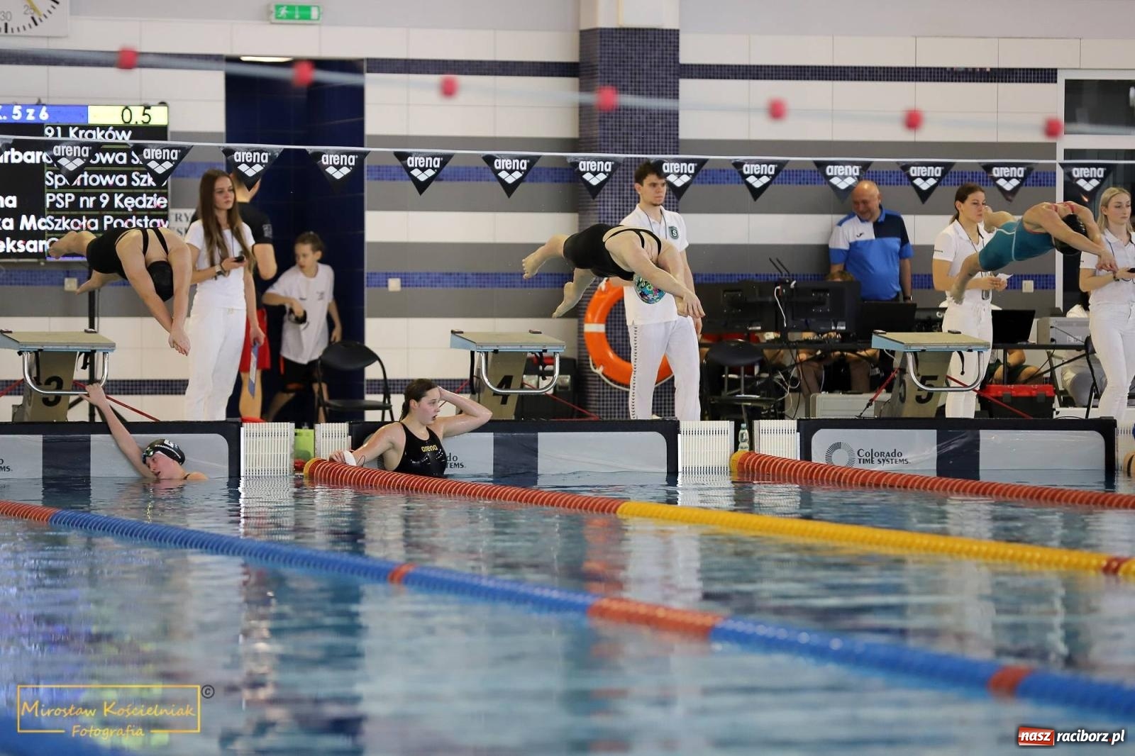 Zdjęcie w galerii na portalu naszraciborz.pl: Mistrzostwa Szkół Sportowych w Pływaniu - Racibórz 2024 wiadomości z regionu