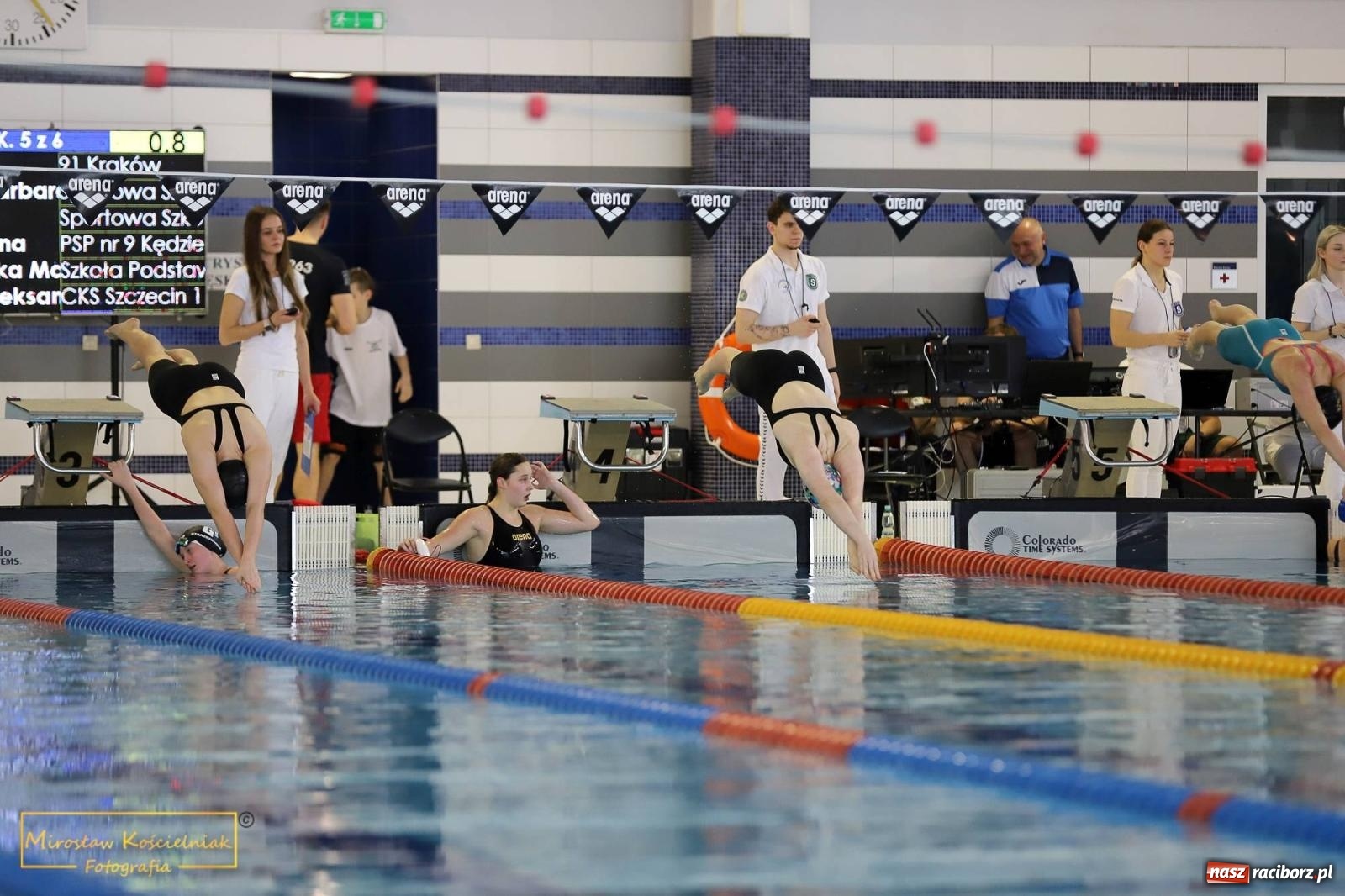 Zdjęcie w galerii na portalu naszraciborz.pl: Mistrzostwa Szkół Sportowych w Pływaniu - Racibórz 2024 wiadomości z regionu
