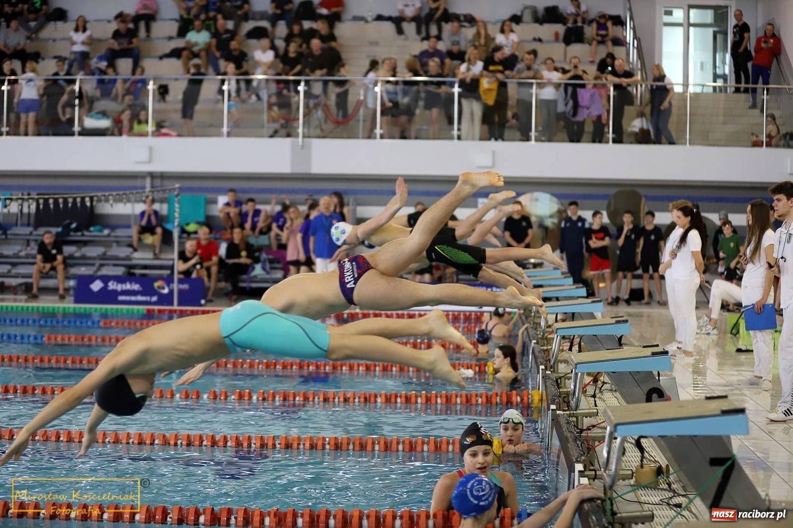 Zdjęcie w galerii na portalu naszraciborz.pl: Mistrzostwa Szkół Sportowych w Pływaniu - Racibórz 2024 wiadomości z regionu