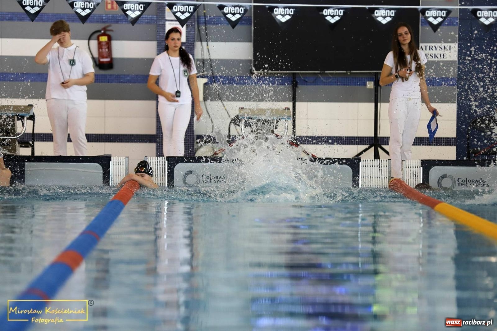 Zdjęcie w galerii na portalu naszraciborz.pl: Mistrzostwa Szkół Sportowych w Pływaniu - Racibórz 2024 wiadomości z regionu