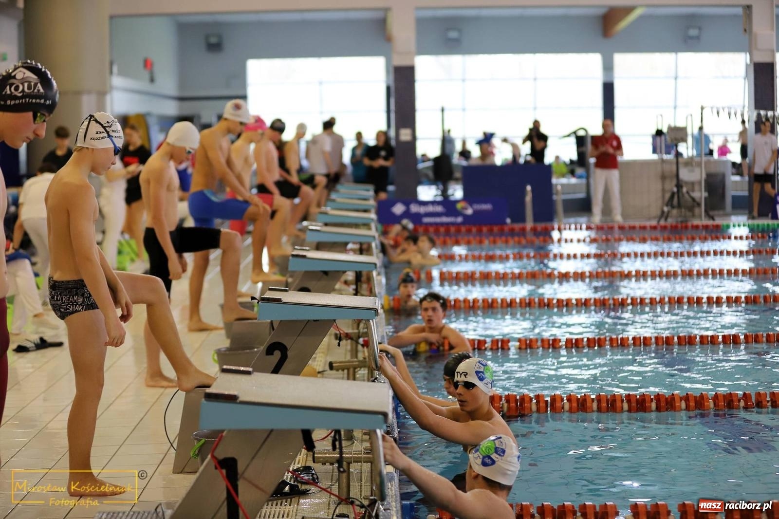 Zdjęcie w galerii na portalu naszraciborz.pl: Mistrzostwa Szkół Sportowych w Pływaniu - Racibórz 2024 wiadomości z regionu