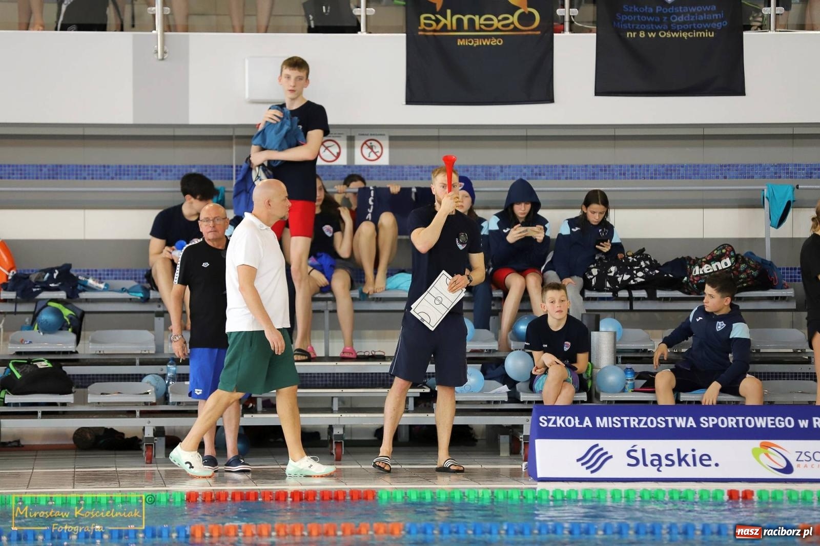 Zdjęcie w galerii na portalu naszraciborz.pl: Mistrzostwa Szkół Sportowych w Pływaniu - Racibórz 2024 wiadomości z regionu