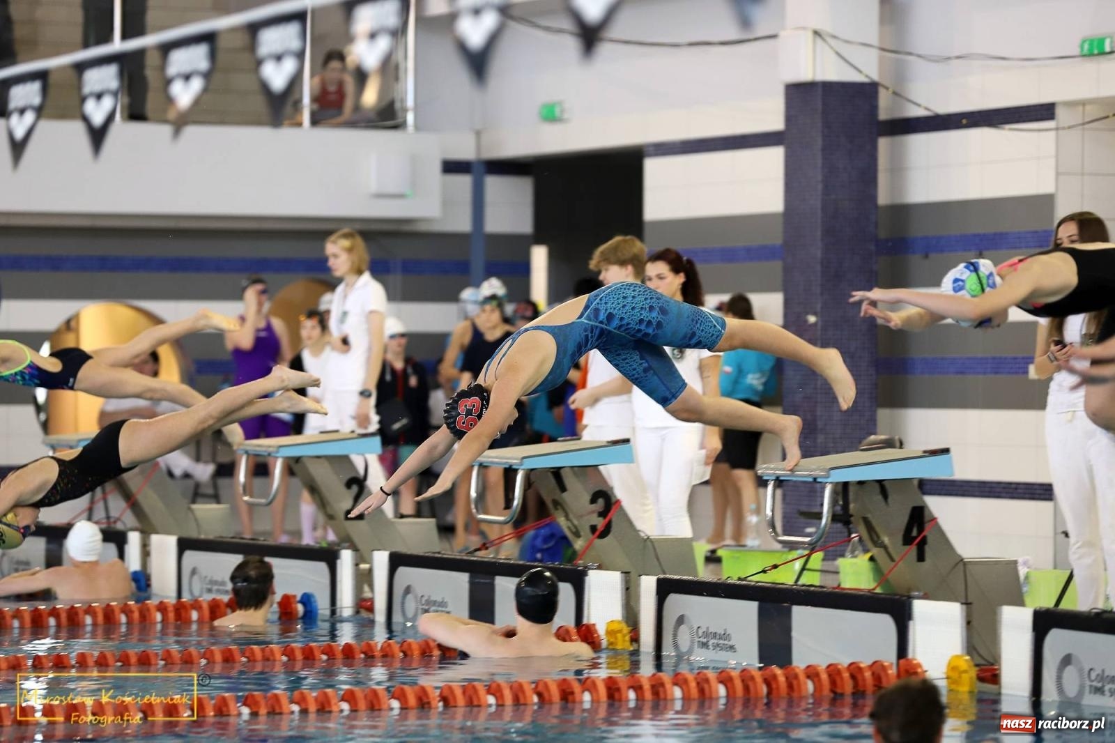 Zdjęcie w galerii na portalu naszraciborz.pl: Mistrzostwa Szkół Sportowych w Pływaniu - Racibórz 2024 wiadomości z regionu