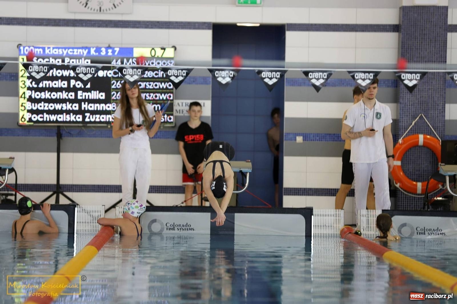 Zdjęcie w galerii na portalu naszraciborz.pl: Mistrzostwa Szkół Sportowych w Pływaniu - Racibórz 2024 wiadomości z regionu