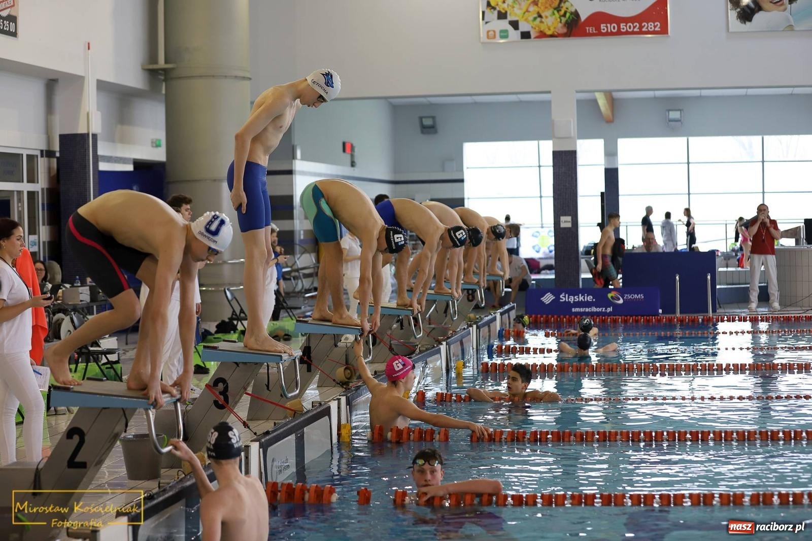 Zdjęcie w galerii na portalu naszraciborz.pl: Mistrzostwa Szkół Sportowych w Pływaniu - Racibórz 2024 wiadomości z regionu
