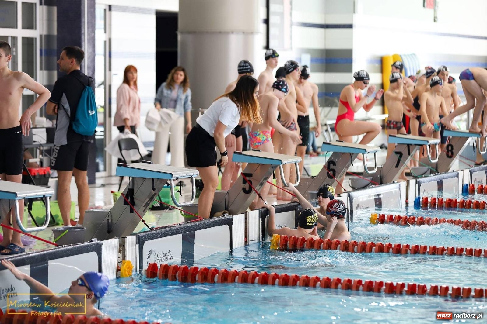 Zdjęcie w galerii na portalu naszraciborz.pl: Mistrzostwa Szkół Sportowych w Pływaniu - Racibórz 2024 wiadomości z regionu