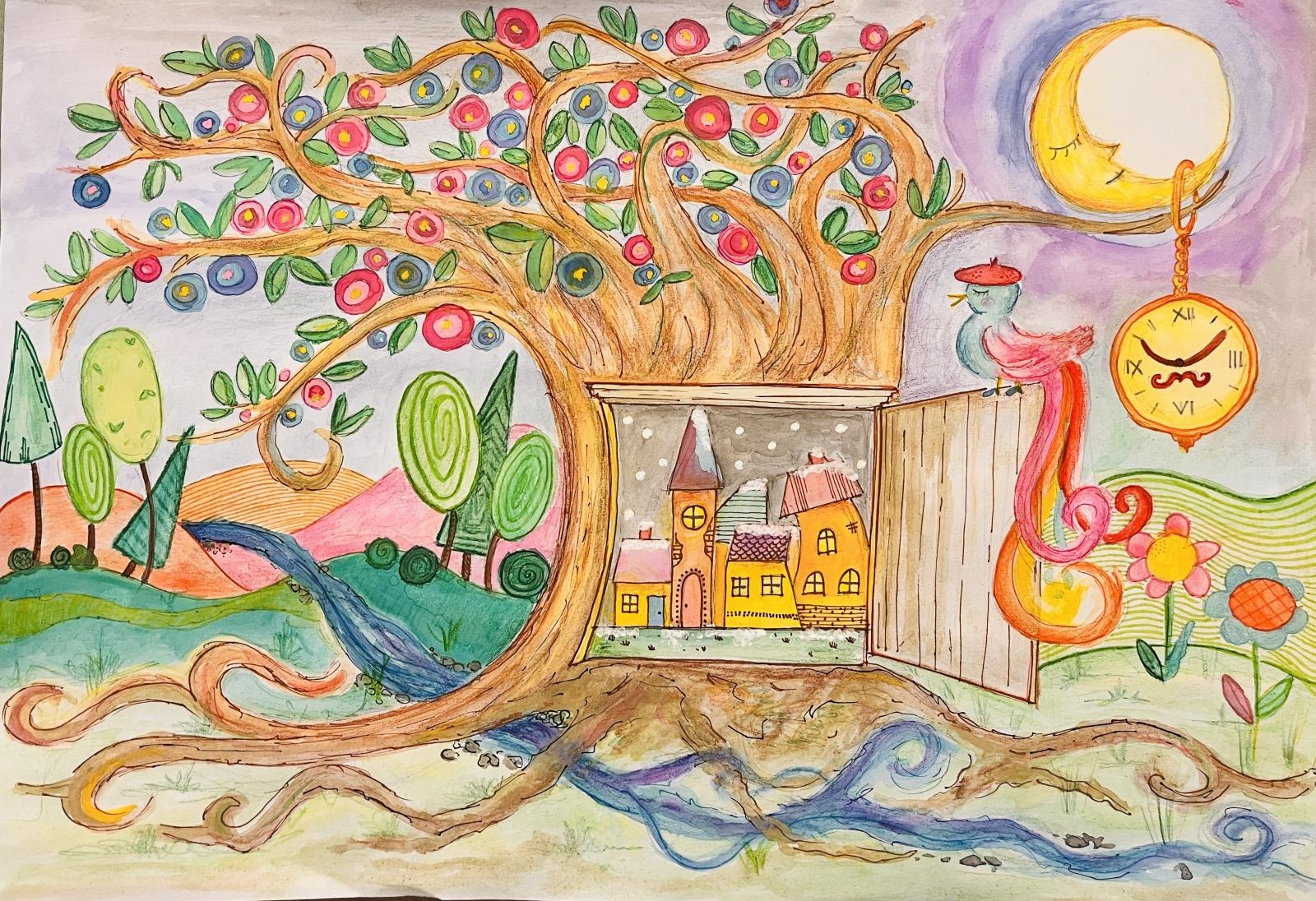 Zdjęcie w galerii na portalu naszraciborz.pl: Malowanie poezją. Wyróżnienie dla Hani wiadomości z regionu