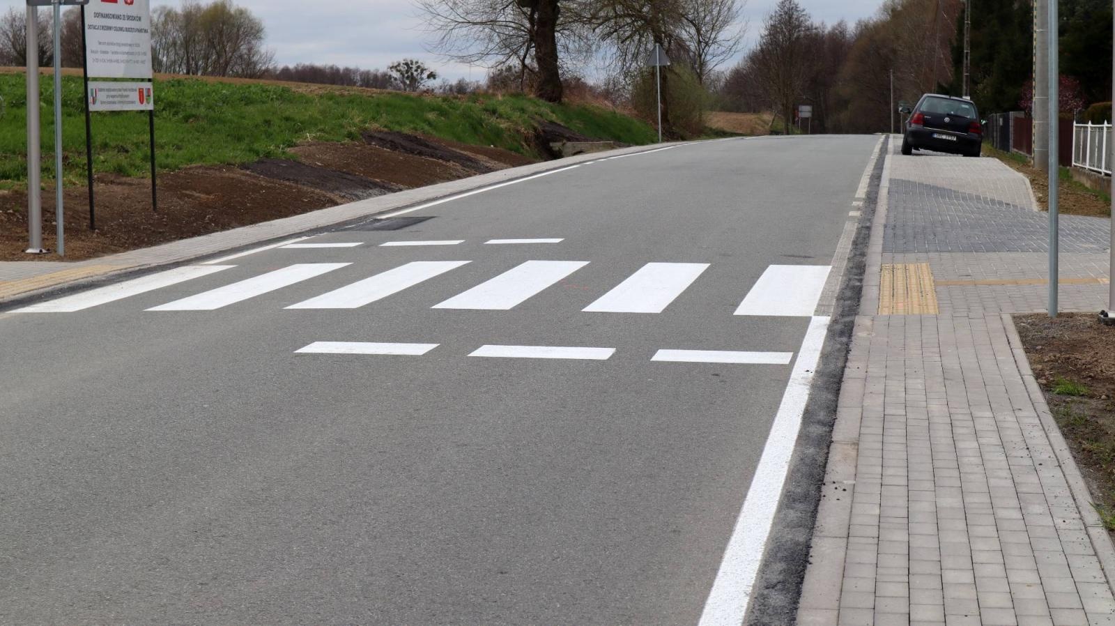 Zdjęcie w galerii na portalu naszraciborz.pl: Zakończono prace drogowe na odcinku Tworków-Borucin wiadomości z regionu