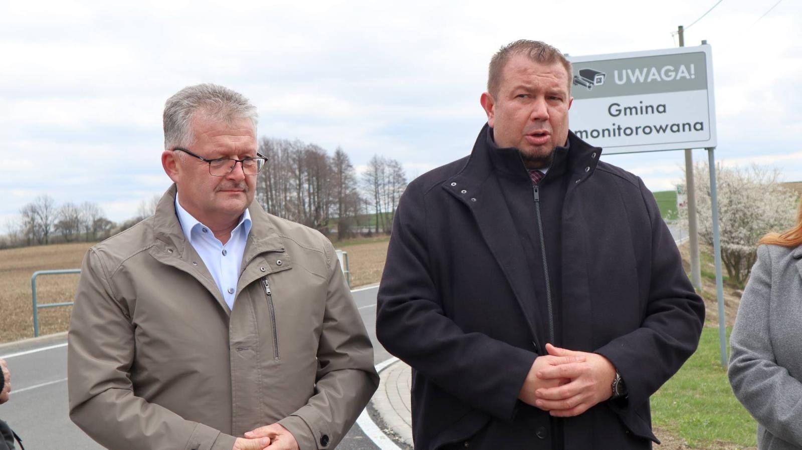 Zdjęcie w galerii na portalu naszraciborz.pl: Zakończono prace drogowe na odcinku Tworków-Borucin wiadomości z regionu