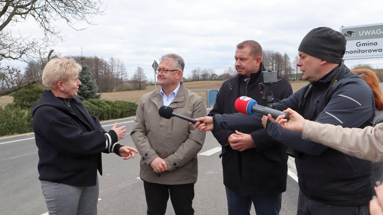 Zdjęcie w galerii na portalu naszraciborz.pl: Zakończono prace drogowe na odcinku Tworków-Borucin wiadomości z regionu