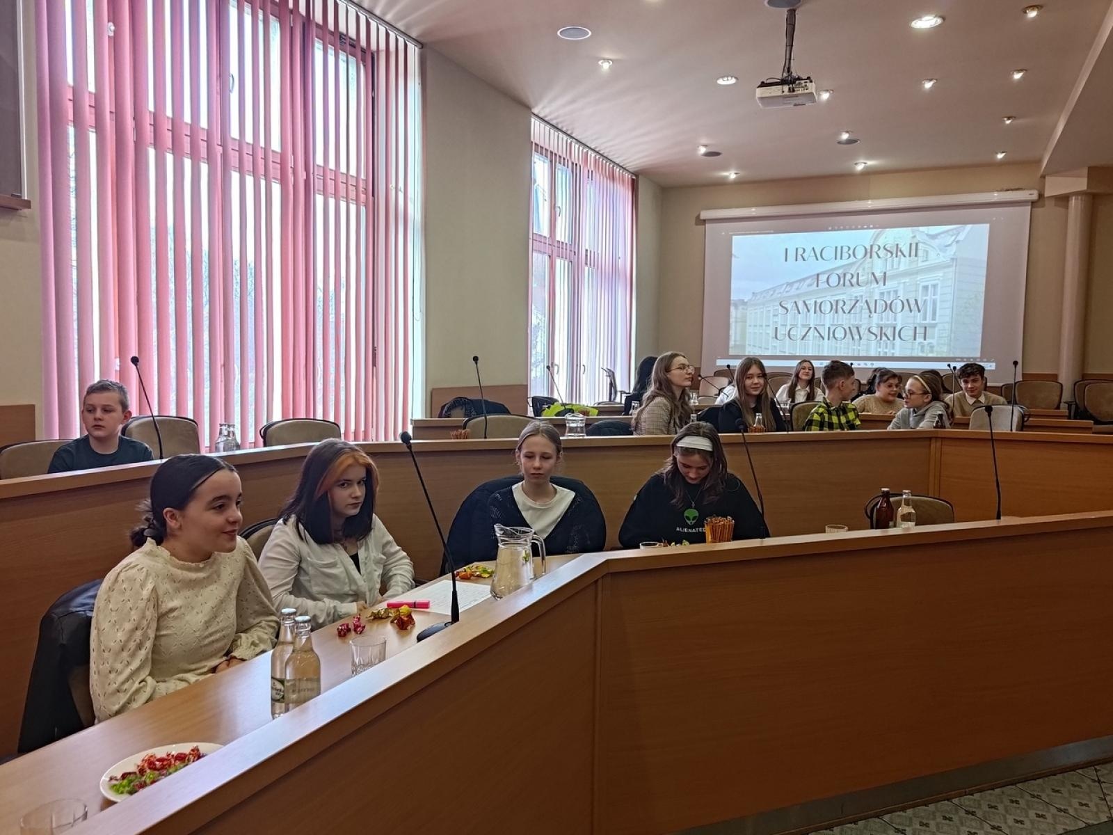 Zdjęcie w galerii na portalu naszraciborz.pl: Raciborskie Forum Samorządów Uczniowskich wiadomości z regionu