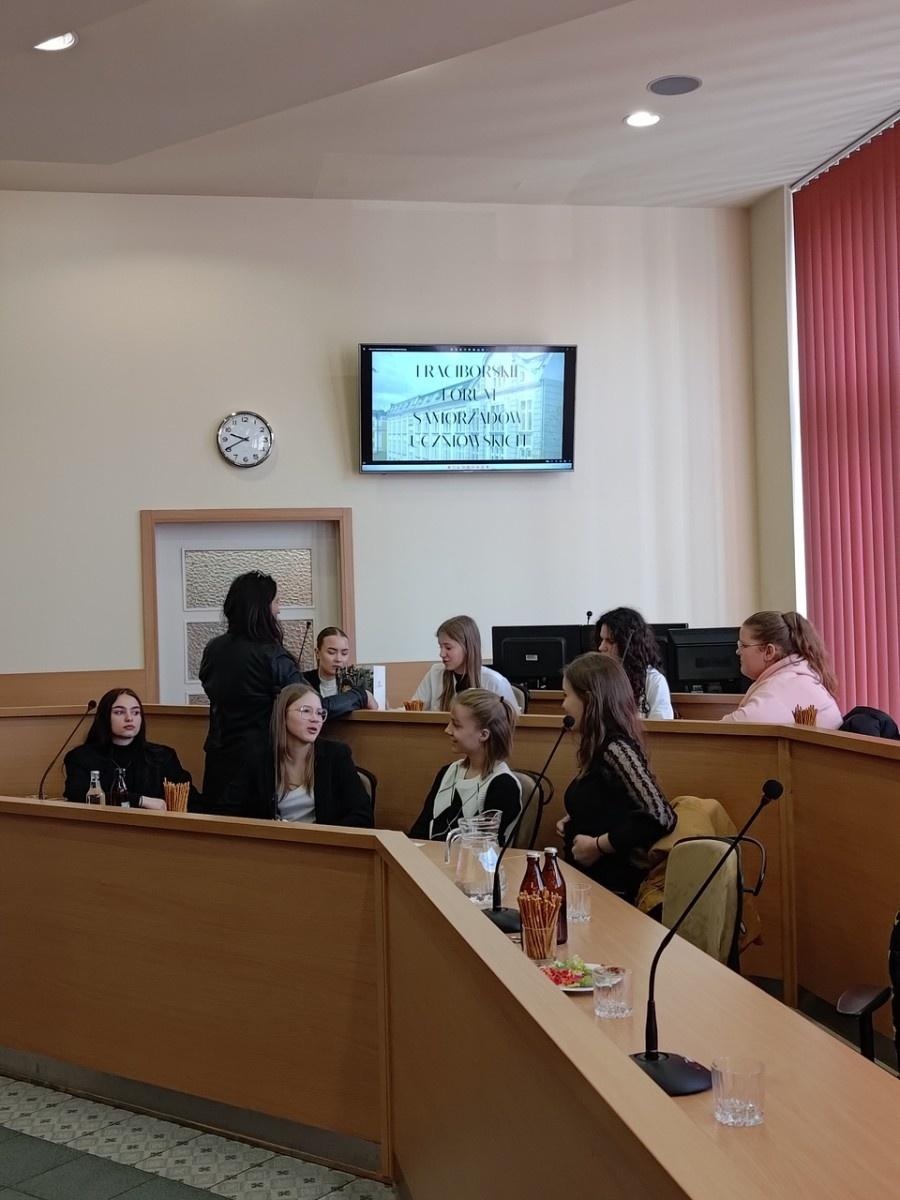 Zdjęcie w galerii na portalu naszraciborz.pl: Raciborskie Forum Samorządów Uczniowskich wiadomości z regionu