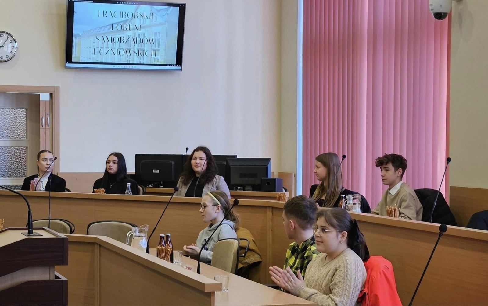 Zdjęcie w galerii na portalu naszraciborz.pl: Raciborskie Forum Samorządów Uczniowskich wiadomości z regionu