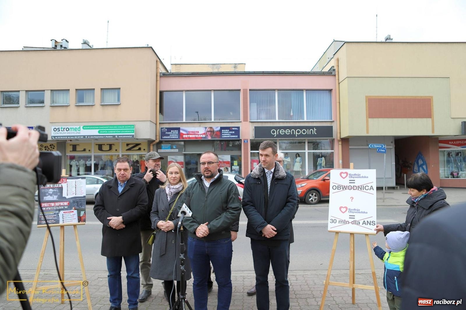 Zdjęcie w galerii na portalu naszraciborz.pl: Poseł Jabłoński i kandydaci PiS skrytykowali PO oraz jej koalicjantów [WIDEO] wiadomości z regionu