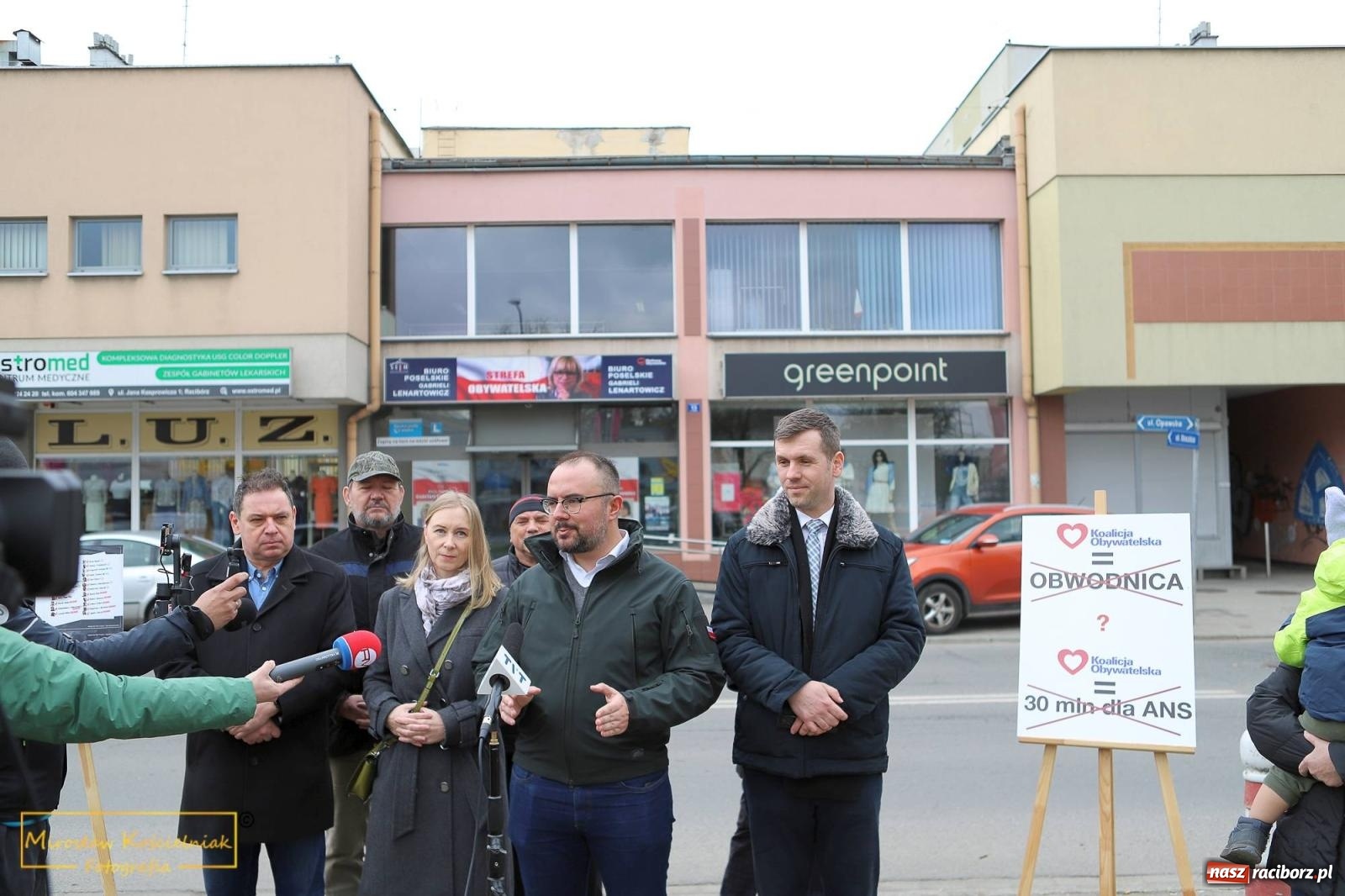 Zdjęcie w galerii na portalu naszraciborz.pl: Poseł Jabłoński i kandydaci PiS skrytykowali PO oraz jej koalicjantów [WIDEO] wiadomości z regionu