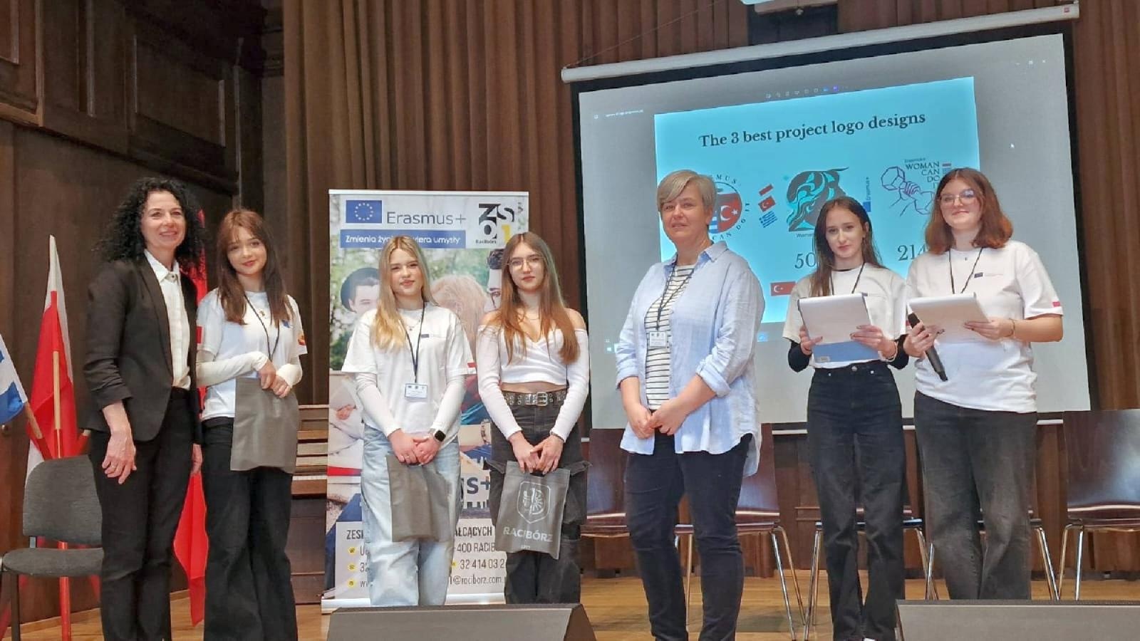 Zdjęcie w galerii na portalu naszraciborz.pl: Woman can do it. Erasmus w ZSO nr 1 wiadomości z regionu