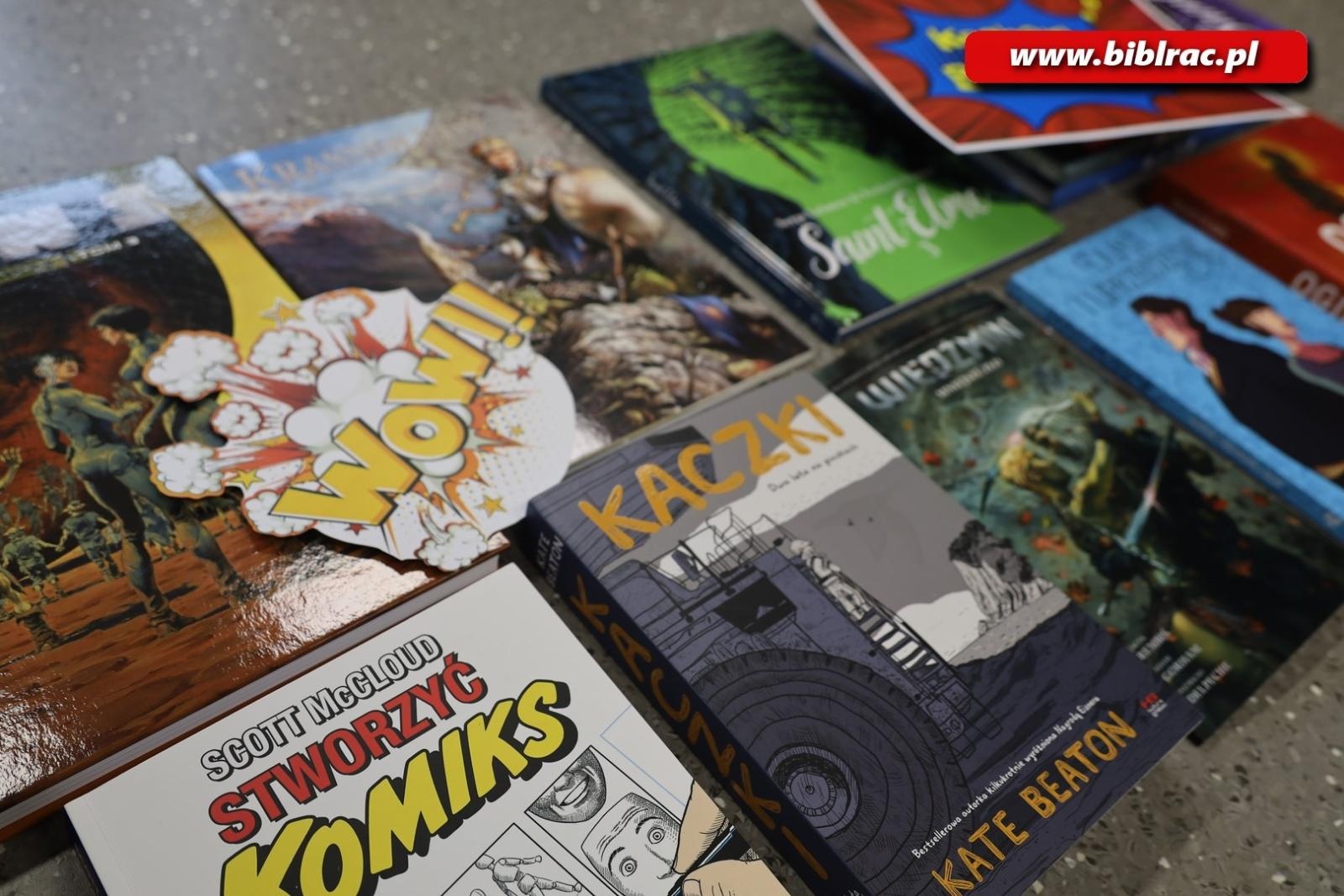 Zdjęcie w galerii na portalu naszraciborz.pl: Komiksy dla dorosłych w raciborskiej bibliotece wiadomości z regionu