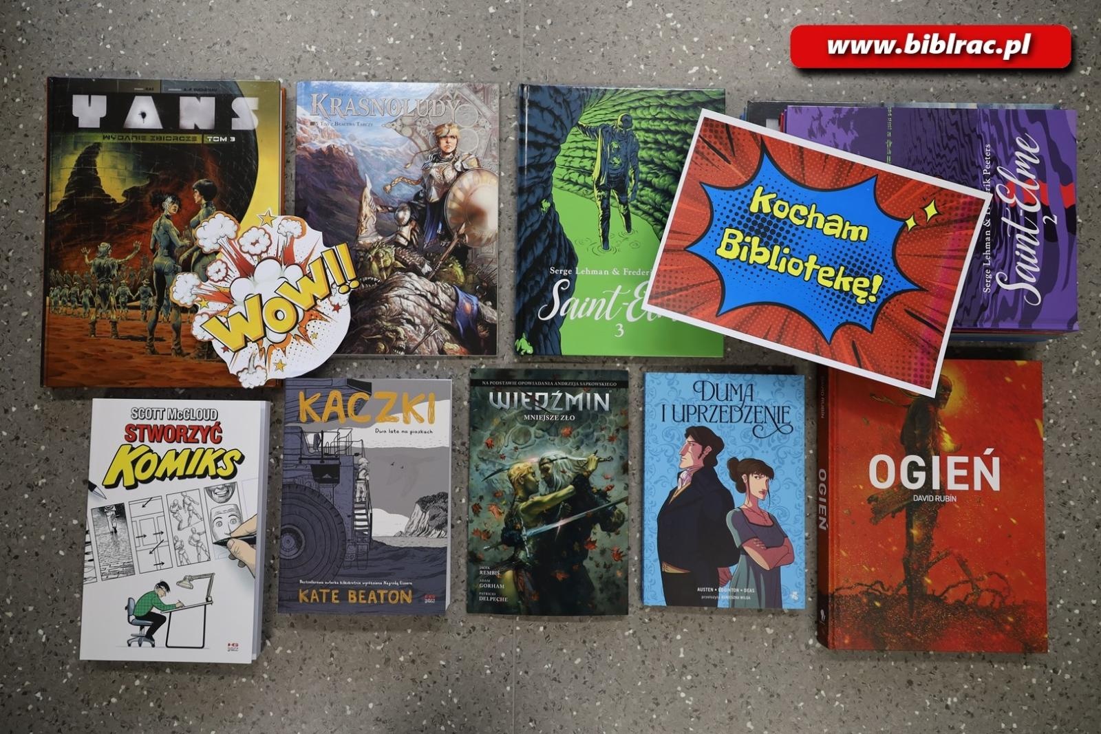 Zdjęcie w galerii na portalu naszraciborz.pl: Komiksy dla dorosłych w raciborskiej bibliotece wiadomości z regionu