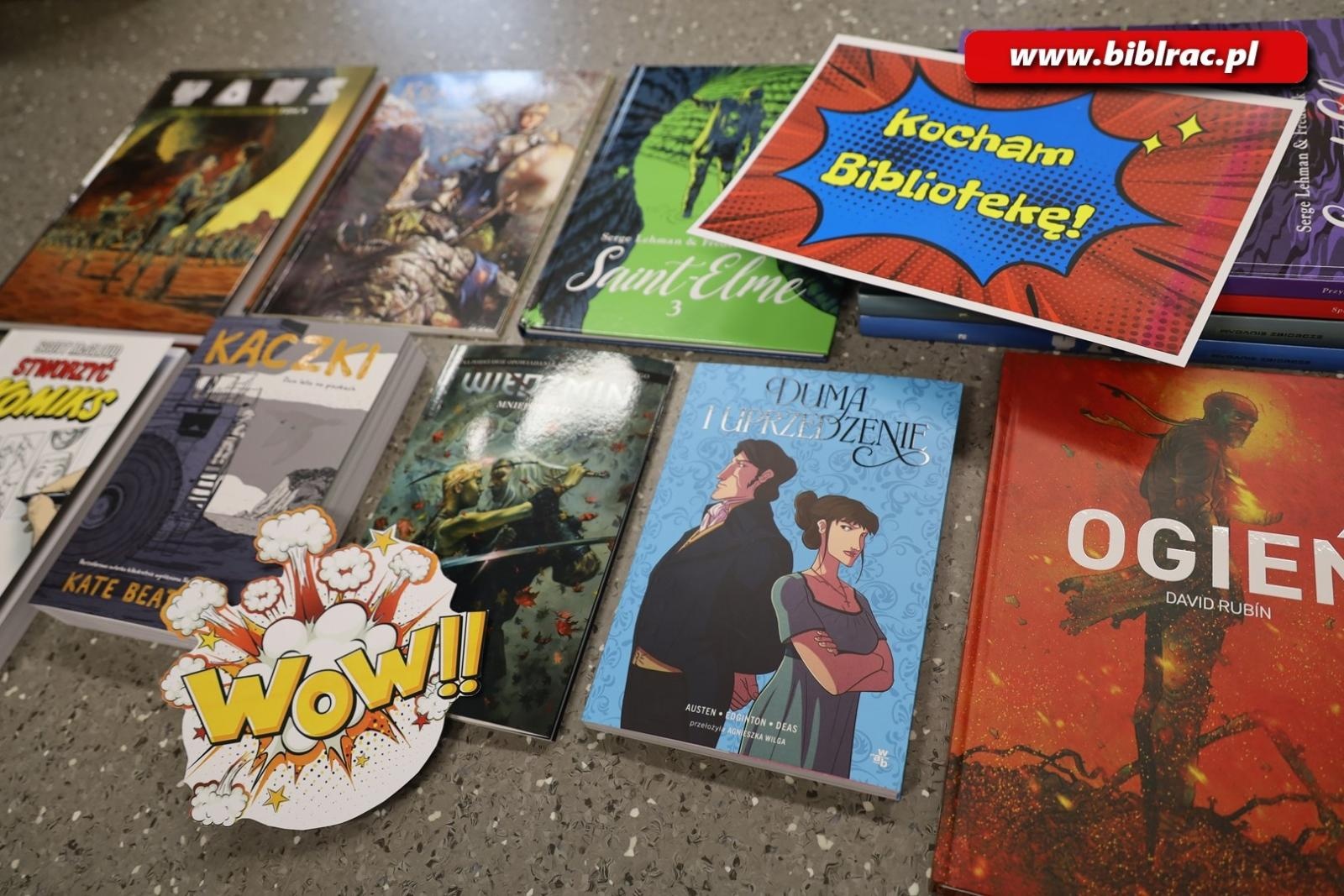 Zdjęcie w galerii na portalu naszraciborz.pl: Komiksy dla dorosłych w raciborskiej bibliotece wiadomości z regionu