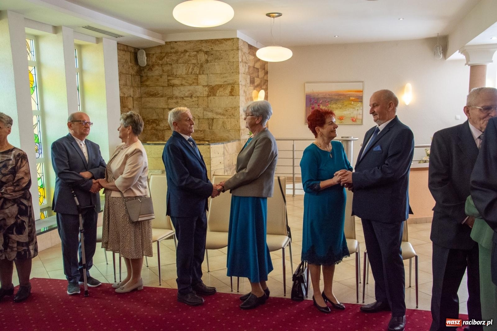 Zdjęcie w galerii na portalu naszraciborz.pl: Złote gody w raciborskim USC. Świętuje siedem par [FOTO i WIDEO] wiadomości z regionu