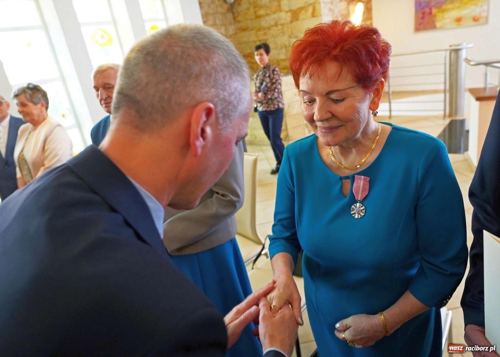 Zdjęcie w galerii na portalu naszraciborz.pl: Złote gody w raciborskim USC. Świętuje siedem par [FOTO i WIDEO] wiadomości z regionu