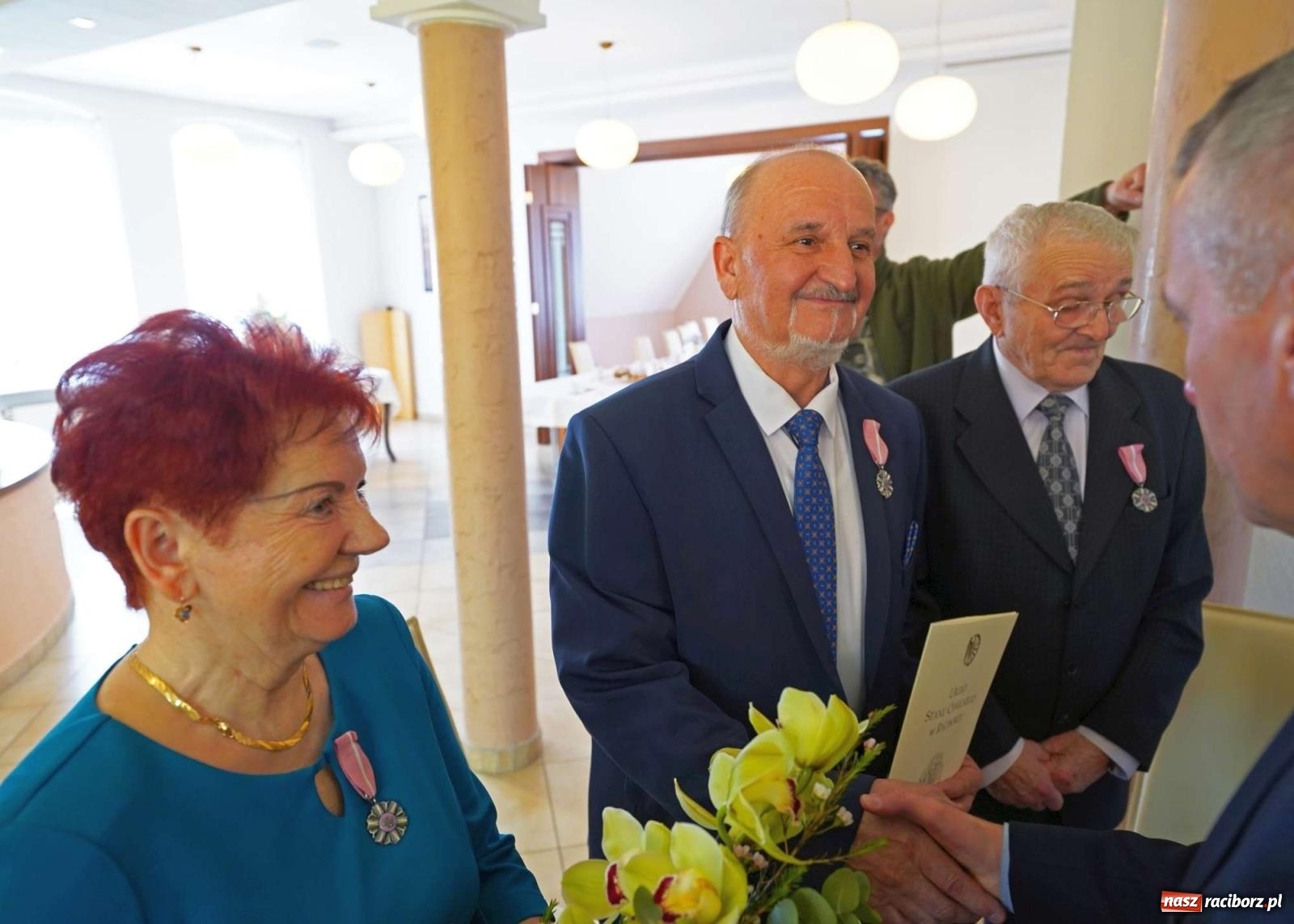 Zdjęcie w galerii na portalu naszraciborz.pl: Złote gody w raciborskim USC. Świętuje siedem par [FOTO i WIDEO] wiadomości z regionu