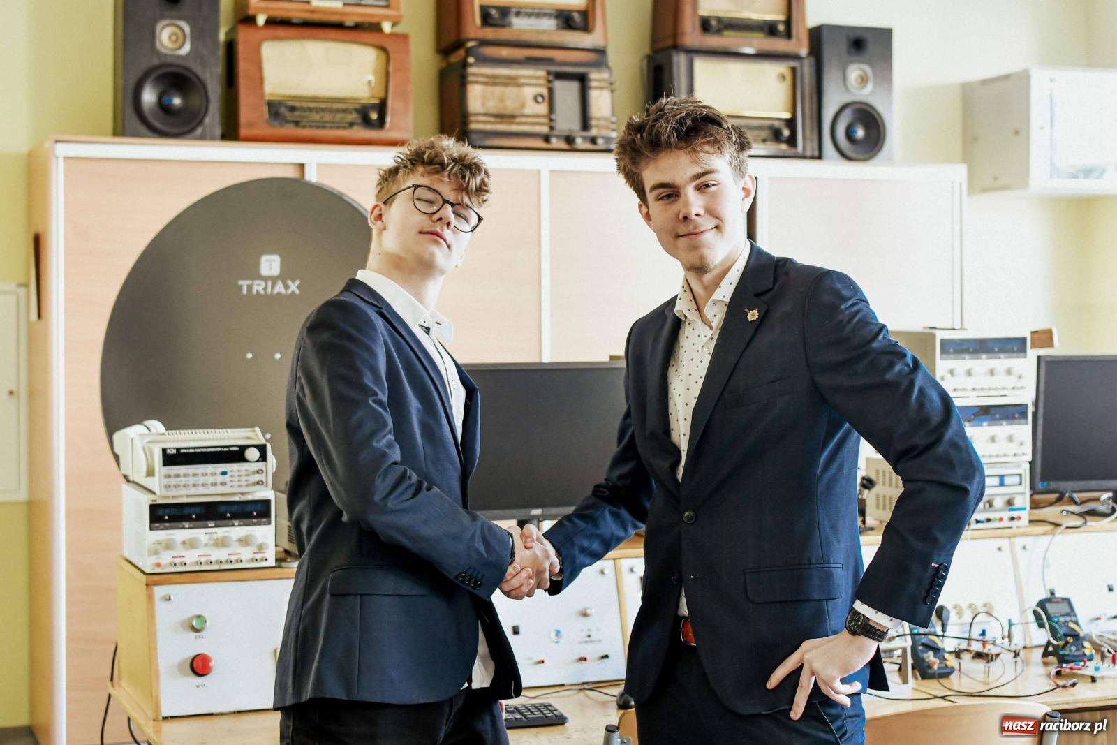 Zdjęcie w galerii na portalu naszraciborz.pl: Dzień otwarty w raciborskim Mechaniku wiadomości z regionu