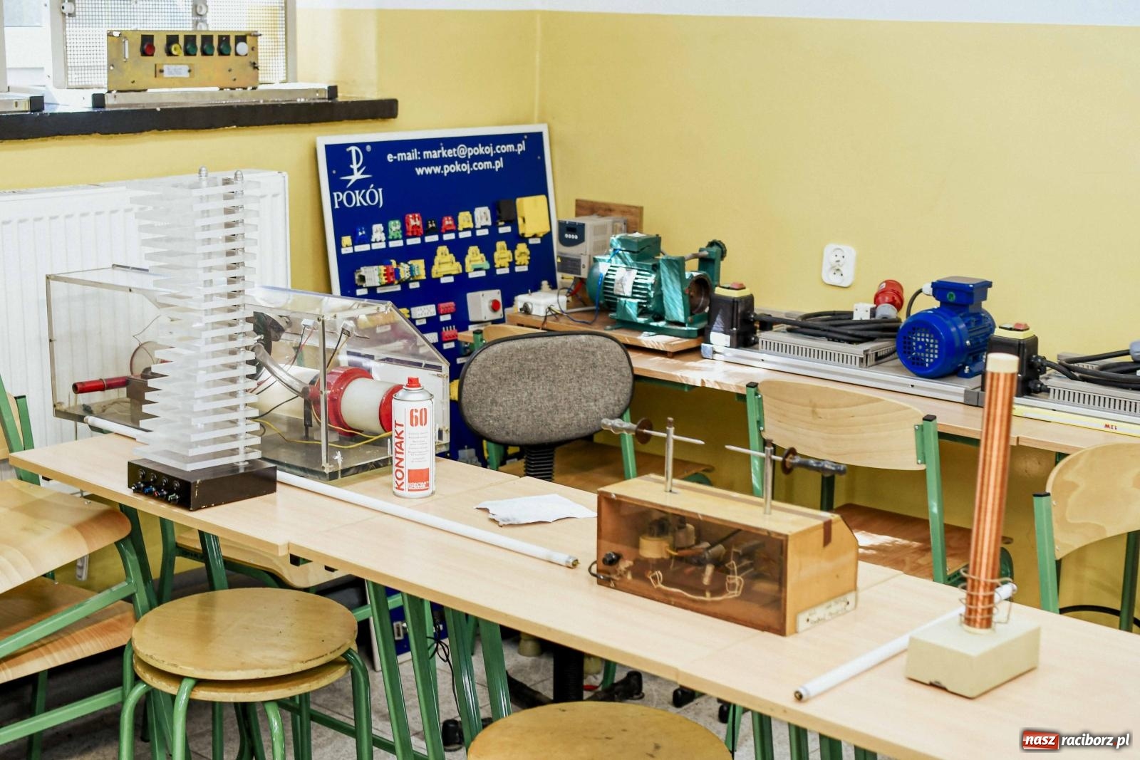 Zdjęcie w galerii na portalu naszraciborz.pl: Dzień otwarty w raciborskim Mechaniku wiadomości z regionu