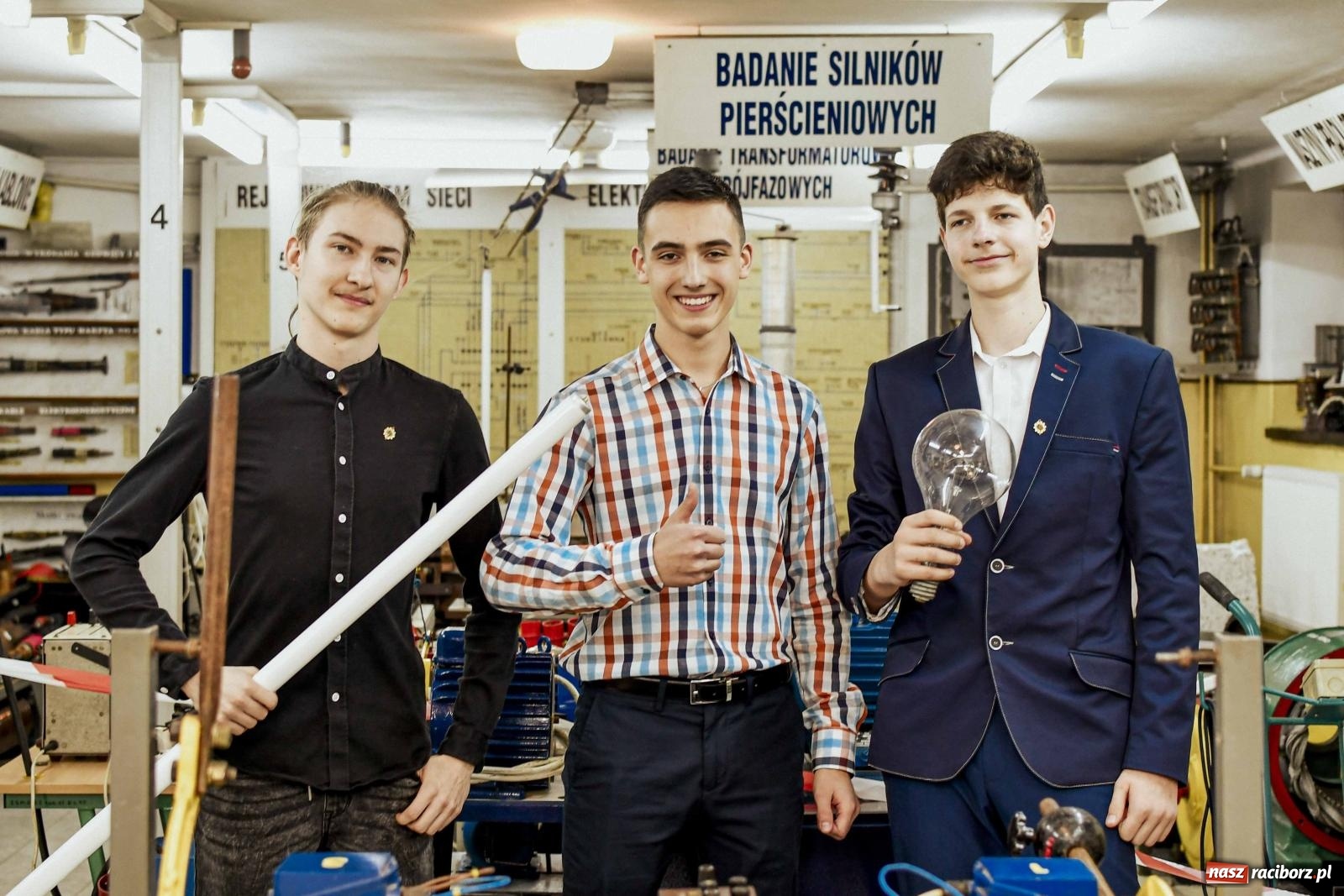 Zdjęcie w galerii na portalu naszraciborz.pl: Dzień otwarty w raciborskim Mechaniku wiadomości z regionu