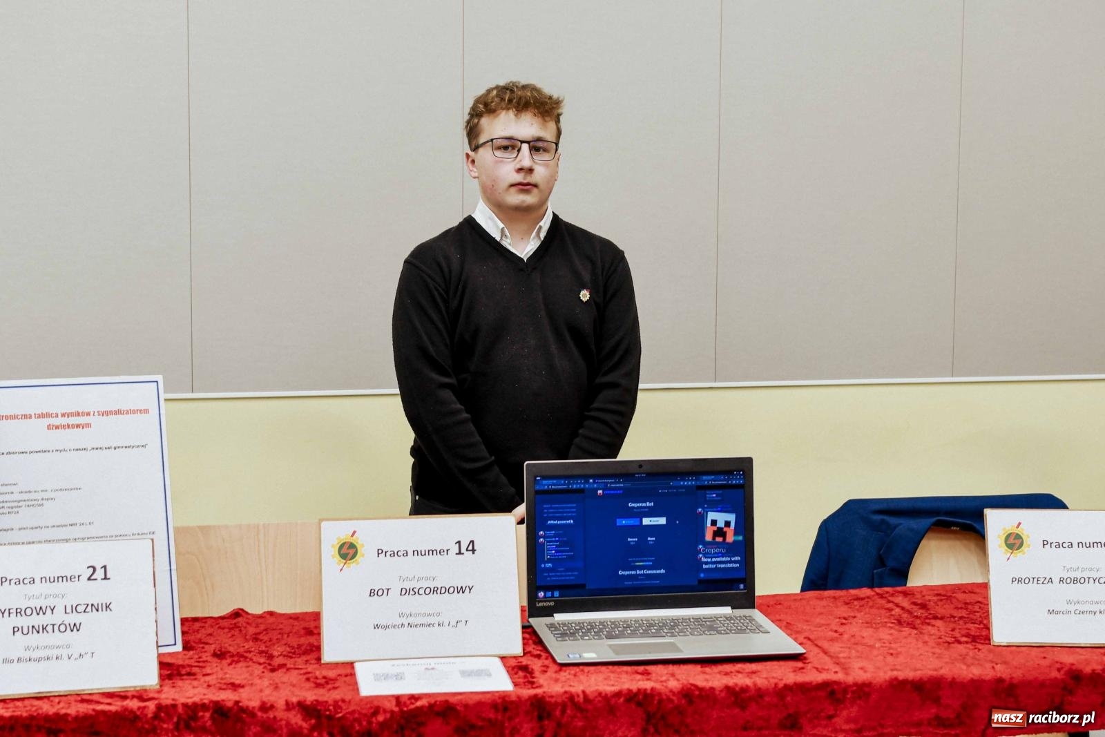 Zdjęcie w galerii na portalu naszraciborz.pl: Dzień otwarty w raciborskim Mechaniku wiadomości z regionu