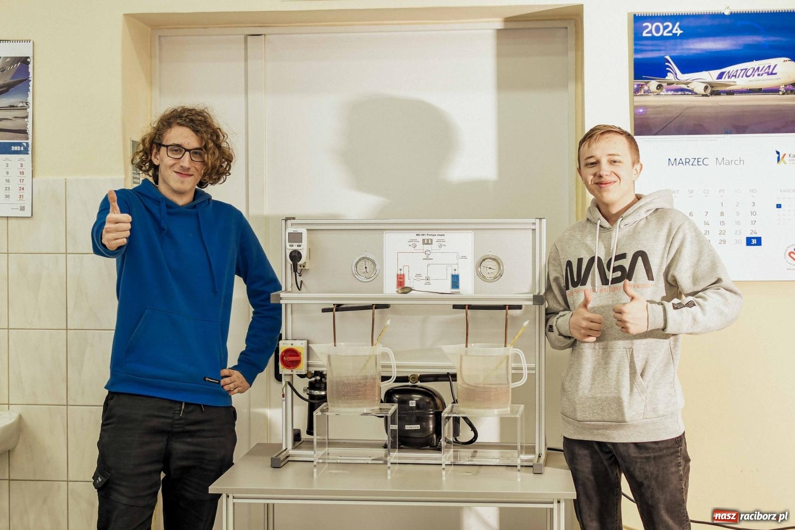 Zdjęcie w galerii na portalu naszraciborz.pl: Dzień otwarty w raciborskim Mechaniku wiadomości z regionu