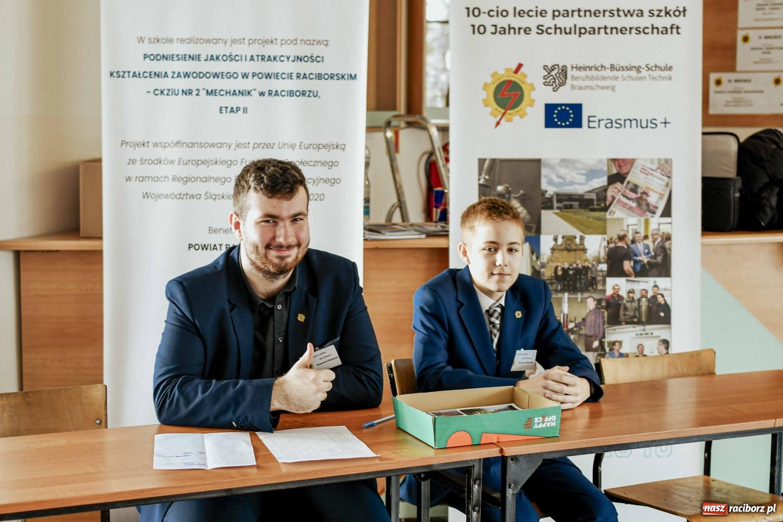 Zdjęcie w galerii na portalu naszraciborz.pl: Dzień otwarty w raciborskim Mechaniku wiadomości z regionu