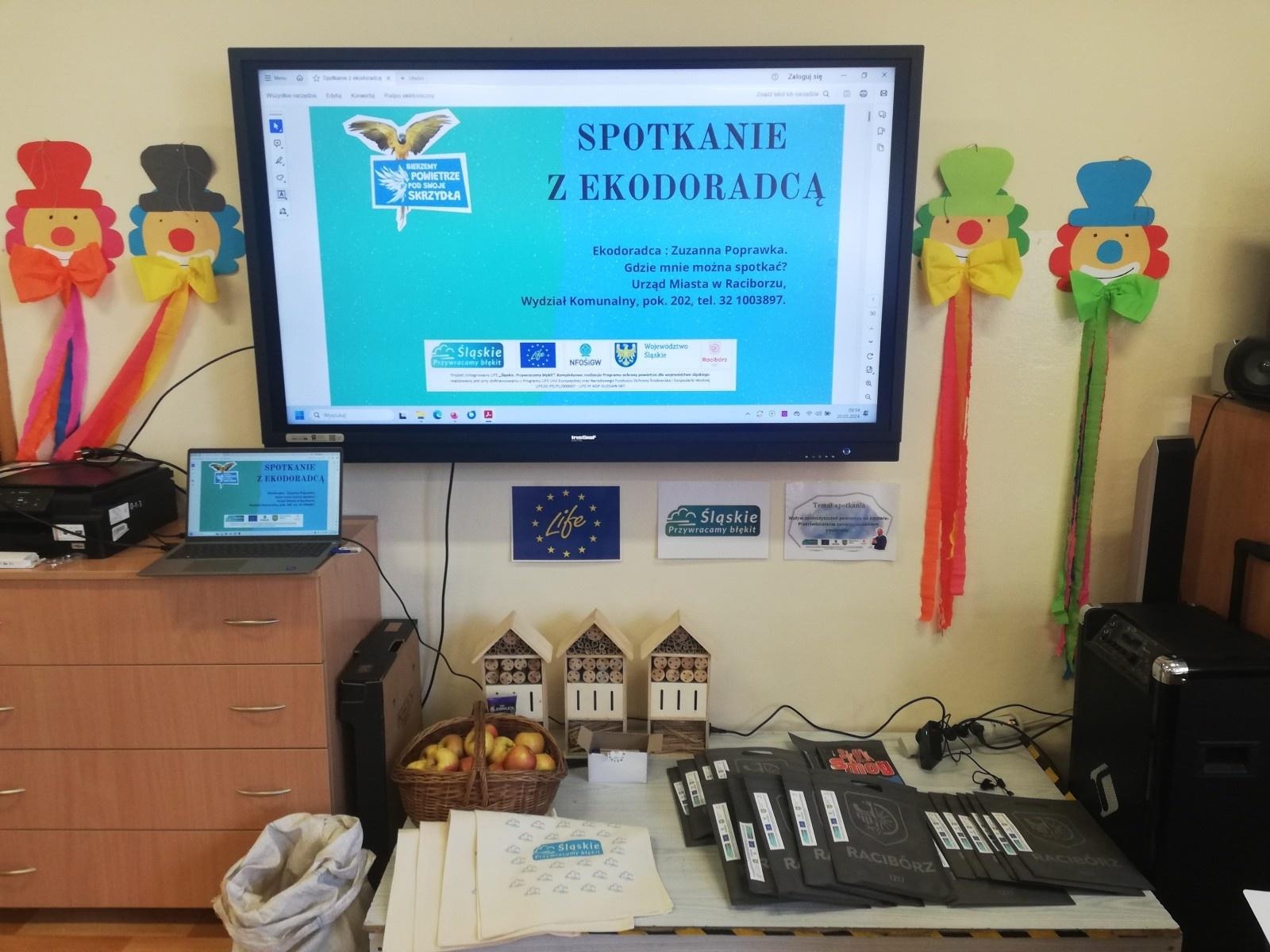 Zdjęcie w galerii na portalu naszraciborz.pl: Edukacja antysmogowa z ekodoradczyni w SP 15 wiadomości z regionu