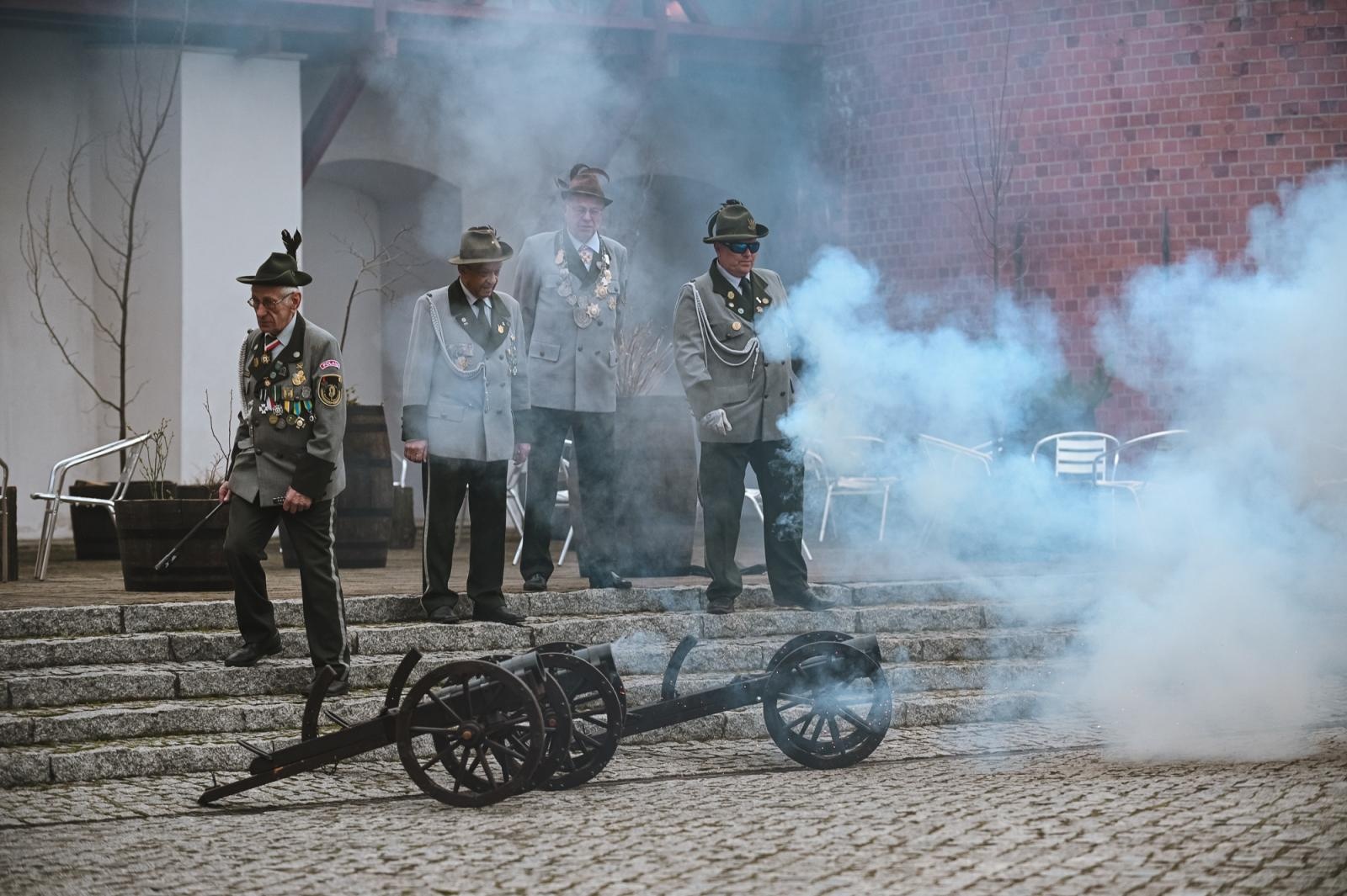 Zdjęcie w galerii na portalu naszraciborz.pl: Gaude Mater Polonia na otwarcie domu książęcego raciborskiego zamku wiadomości z regionu