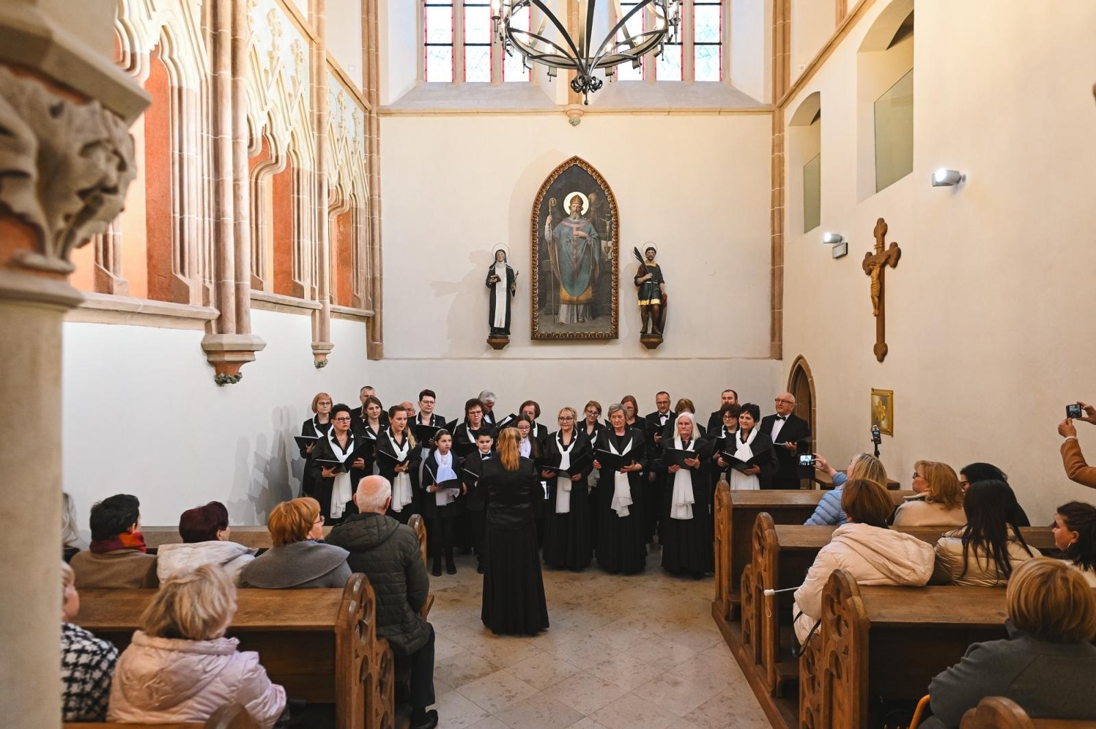 Zdjęcie w galerii na portalu naszraciborz.pl: Gaude Mater Polonia na otwarcie domu książęcego raciborskiego zamku wiadomości z regionu