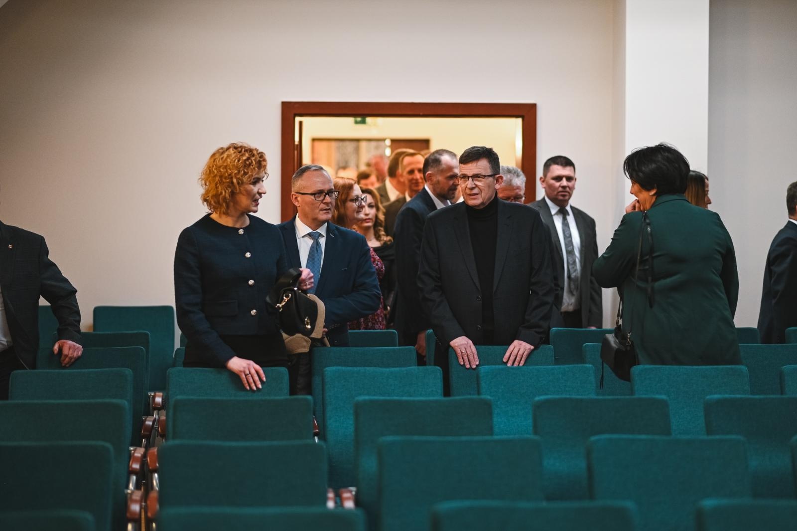 Zdjęcie w galerii na portalu naszraciborz.pl: Gaude Mater Polonia na otwarcie domu książęcego raciborskiego zamku wiadomości z regionu