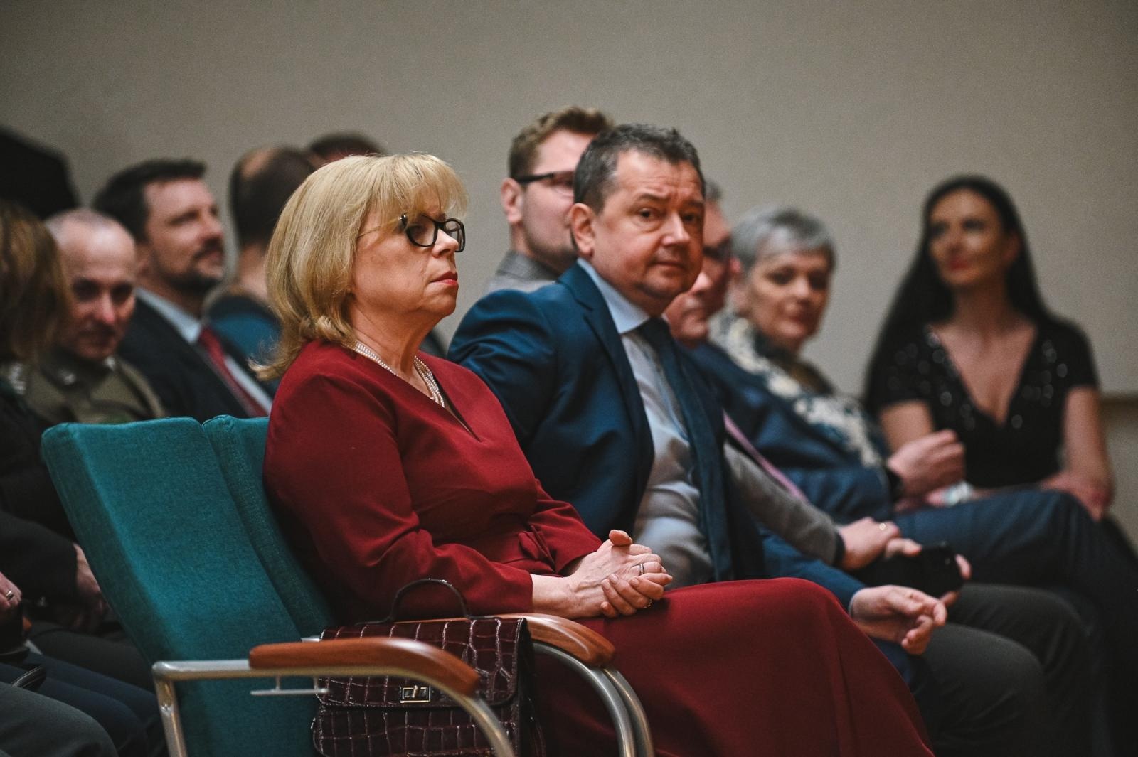 Zdjęcie w galerii na portalu naszraciborz.pl: Gaude Mater Polonia na otwarcie domu książęcego raciborskiego zamku wiadomości z regionu