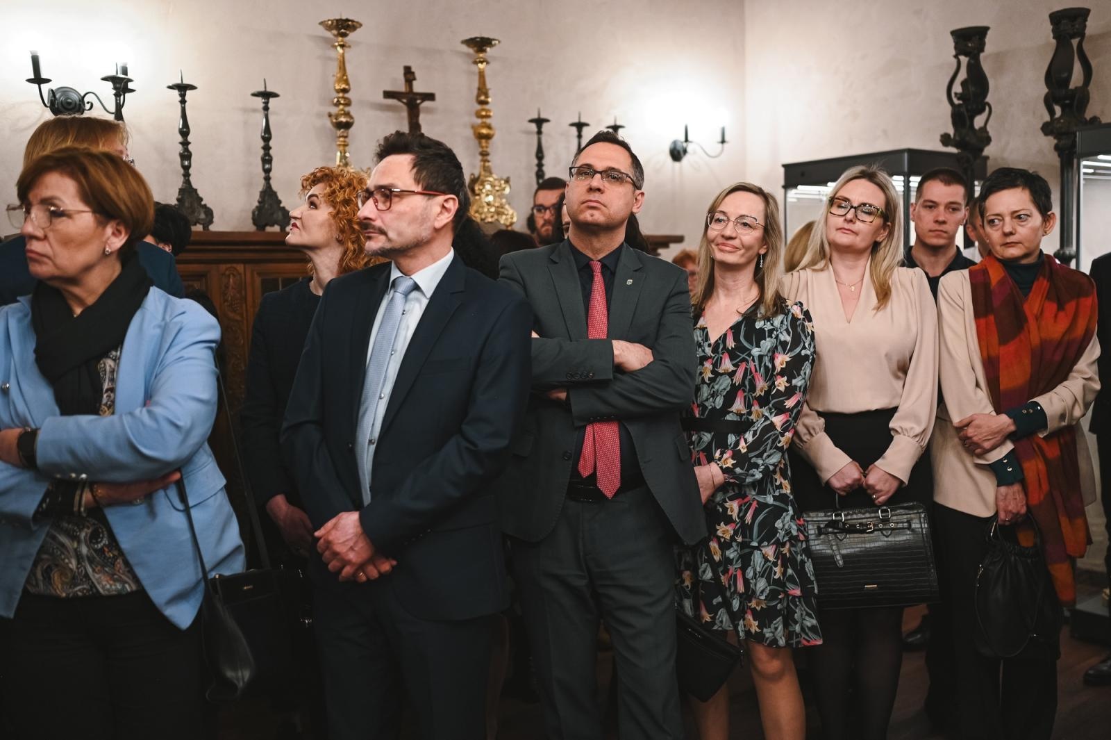 Zdjęcie w galerii na portalu naszraciborz.pl: Gaude Mater Polonia na otwarcie domu książęcego raciborskiego zamku wiadomości z regionu