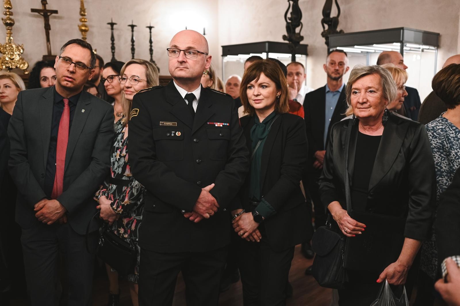 Zdjęcie w galerii na portalu naszraciborz.pl: Gaude Mater Polonia na otwarcie domu książęcego raciborskiego zamku wiadomości z regionu