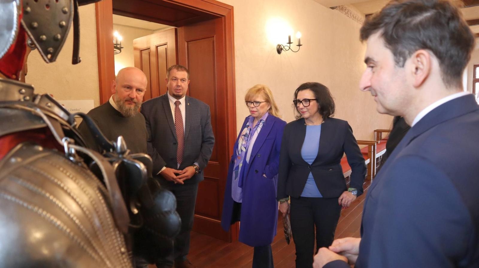 Zdjęcie w galerii na portalu naszraciborz.pl: Wojewoda śląski z roboczą wizytą w Starostwie Powiatowym wiadomości z regionu