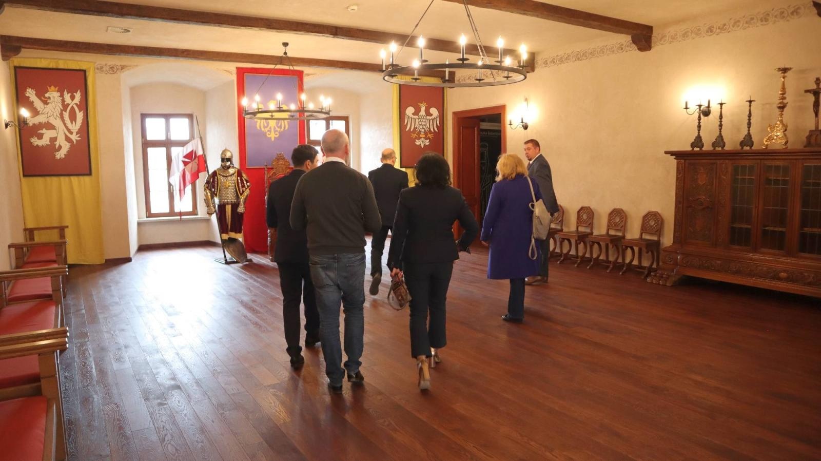 Zdjęcie w galerii na portalu naszraciborz.pl: Wojewoda śląski z roboczą wizytą w Starostwie Powiatowym wiadomości z regionu