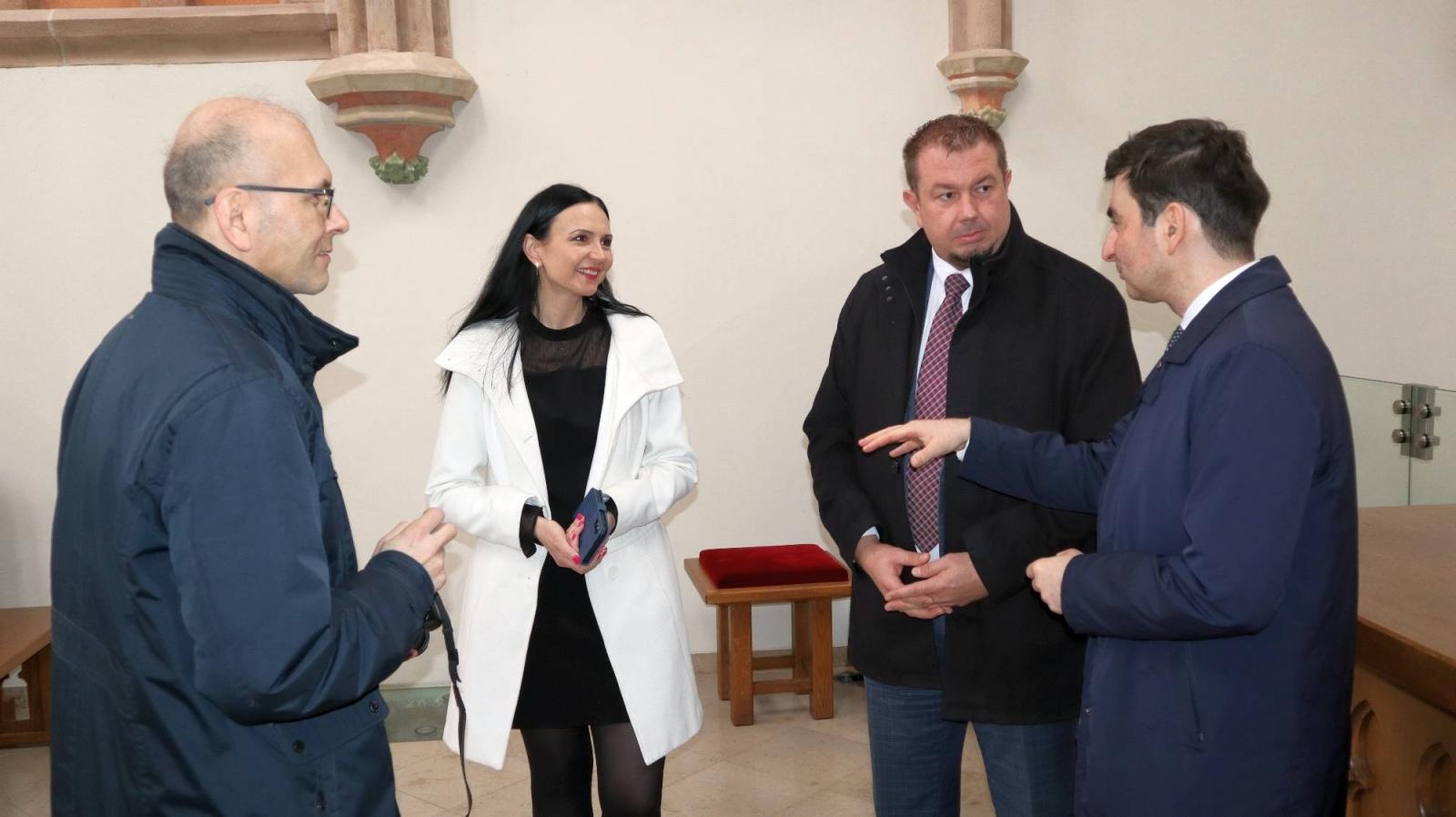 Zdjęcie w galerii na portalu naszraciborz.pl: Wojewoda śląski z roboczą wizytą w Starostwie Powiatowym wiadomości z regionu