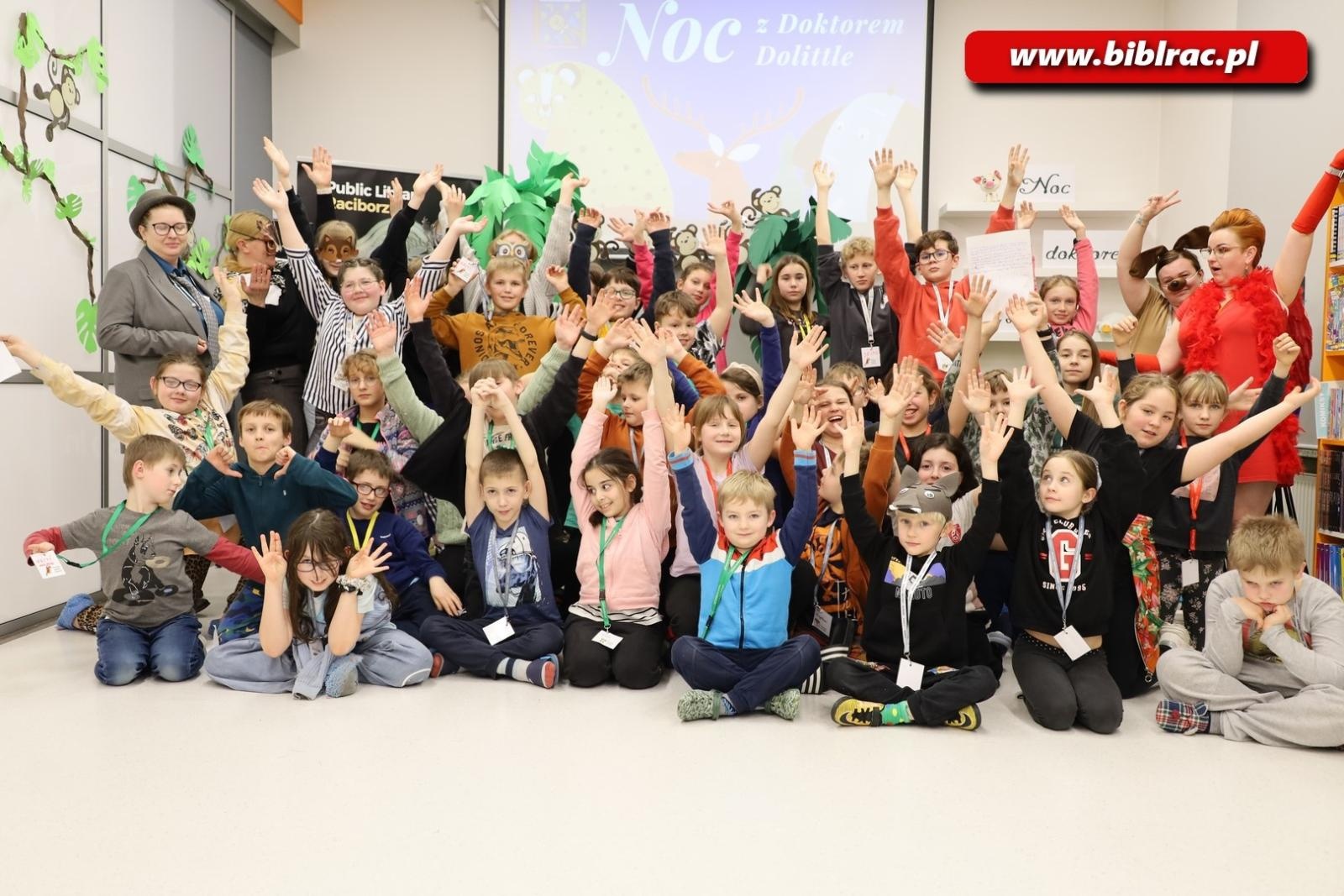 Zdjęcie w galerii na portalu naszraciborz.pl: Biblioteka nie zasypia, czyli XXI Noc z Andersenem za nami! wiadomości z regionu
