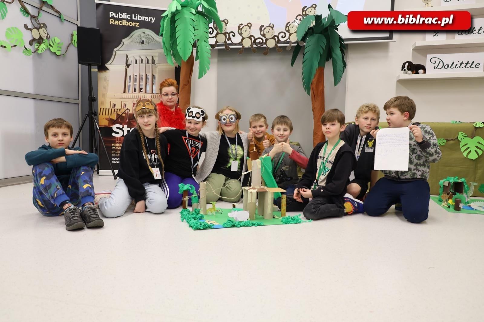 Zdjęcie w galerii na portalu naszraciborz.pl: Biblioteka nie zasypia, czyli XXI Noc z Andersenem za nami! wiadomości z regionu