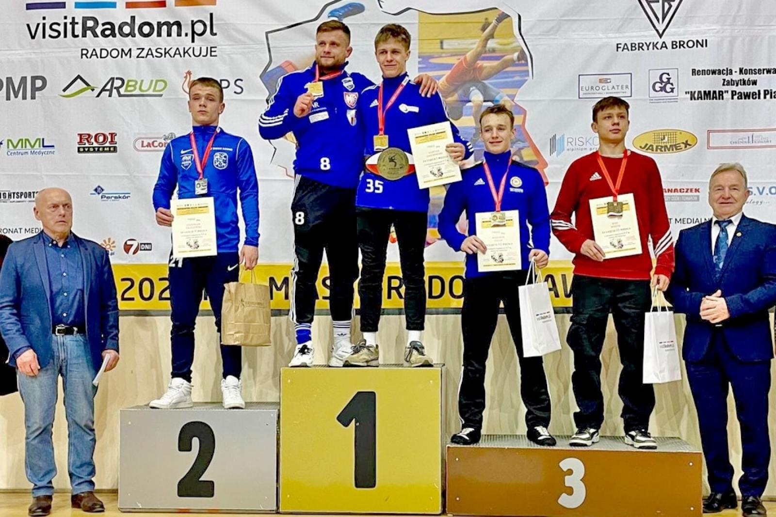 Zdjęcie w galerii na portalu naszraciborz.pl: Jakubowski i Iwanowski mistrzami Polski w zapasach wiadomości z regionu