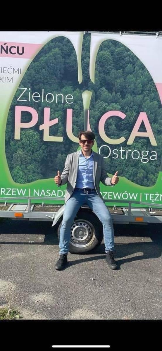 Zdjęcie w galerii na portalu naszraciborz.pl: Zielone Płuca na Ostrogu kontra deweloperka. Tężnia finiszuje a radny mówi o kulisach inwestycji [FOTO LOTNICZE] wiadomości z regionu