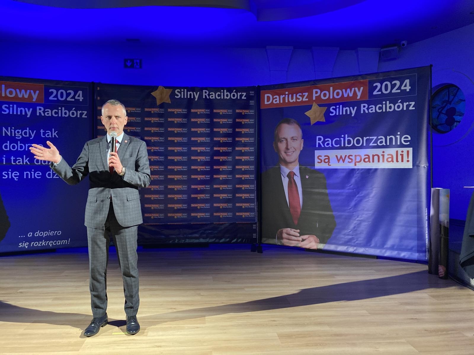 Zdjęcie w galerii na portalu naszraciborz.pl: Polowy: zrealizowaliśmy 82% naszego programu. Komitet Silny Racibórz gwarancją wiarygodności Nowej 10-tki Drużyny Polowego! wiadomości z regionu