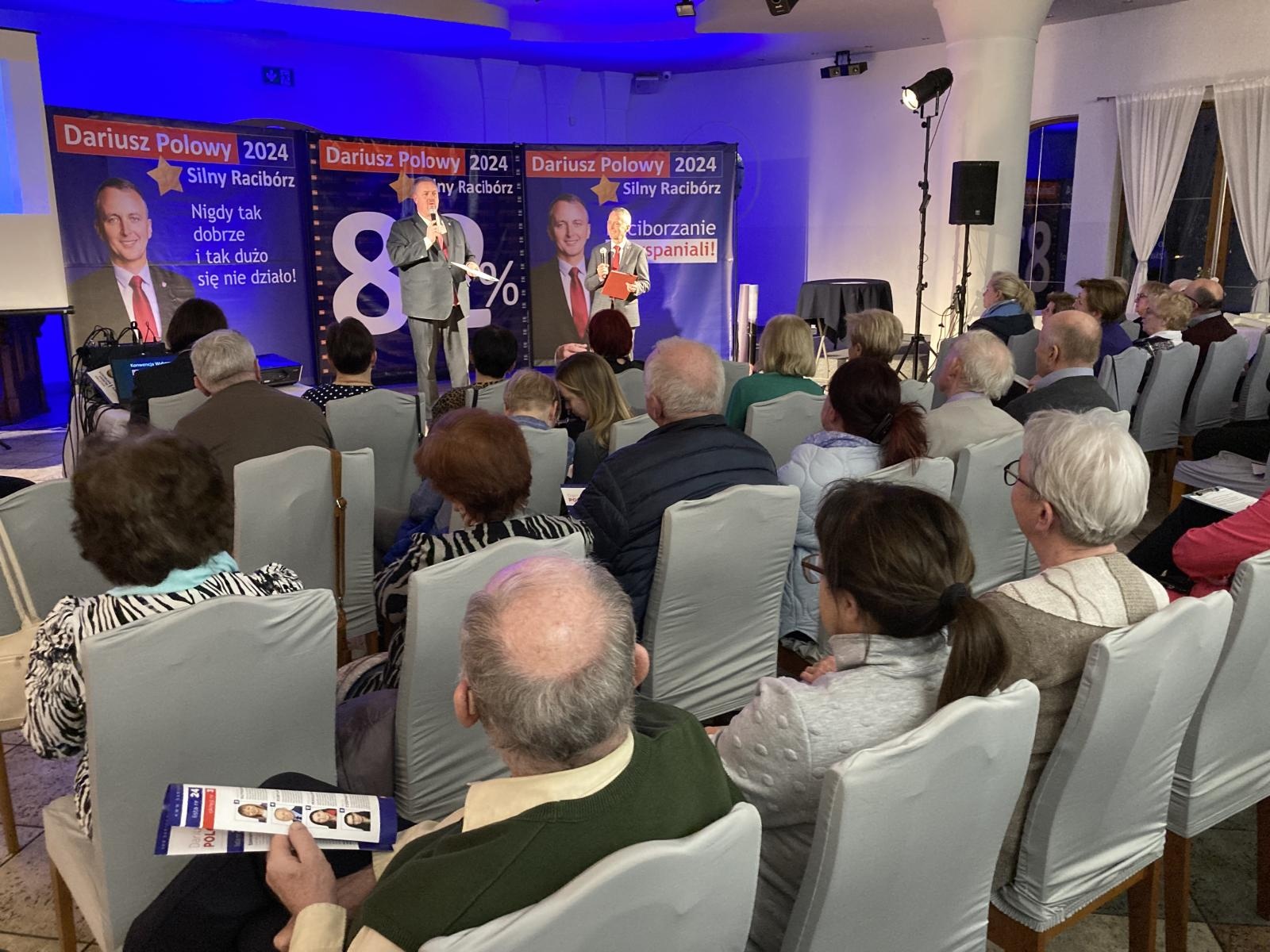 Zdjęcie w galerii na portalu naszraciborz.pl: Polowy: zrealizowaliśmy 82% naszego programu. Komitet Silny Racibórz gwarancją wiarygodności Nowej 10-tki Drużyny Polowego! wiadomości z regionu
