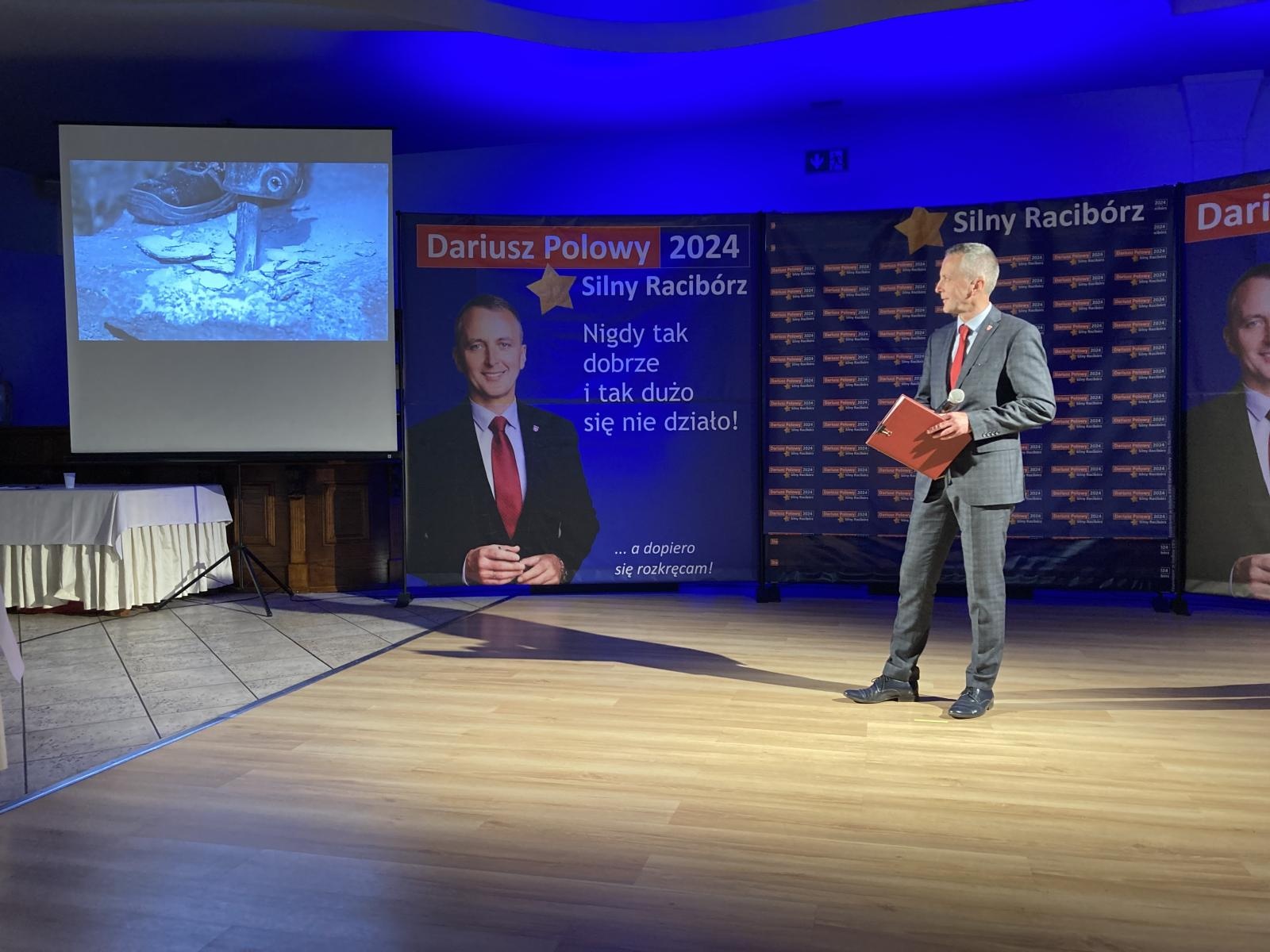 Zdjęcie w galerii na portalu naszraciborz.pl: Polowy: zrealizowaliśmy 82% naszego programu. Komitet Silny Racibórz gwarancją wiarygodności Nowej 10-tki Drużyny Polowego! wiadomości z regionu