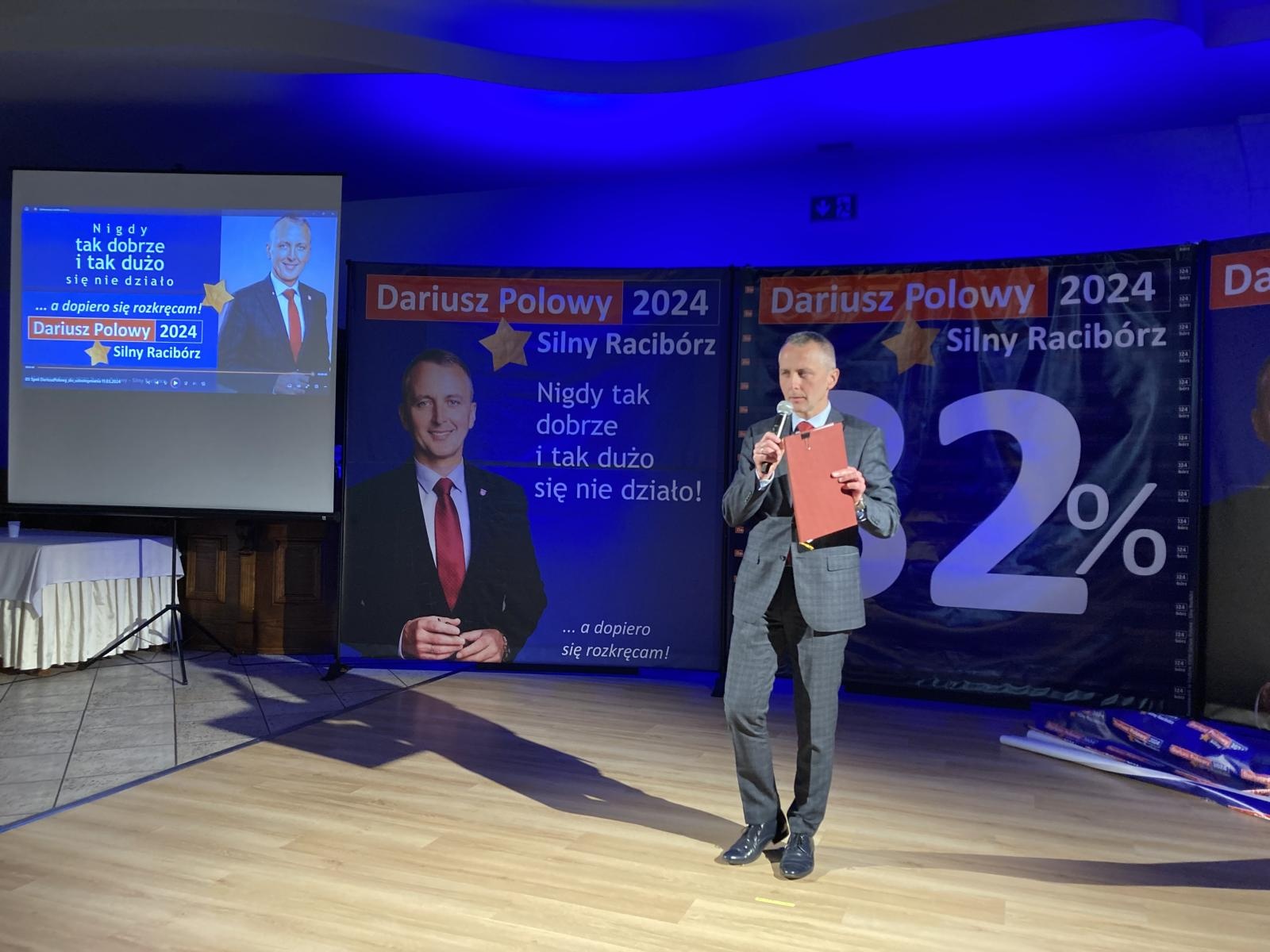 Zdjęcie w galerii na portalu naszraciborz.pl: Polowy: zrealizowaliśmy 82% naszego programu. Komitet Silny Racibórz gwarancją wiarygodności Nowej 10-tki Drużyny Polowego! wiadomości z regionu